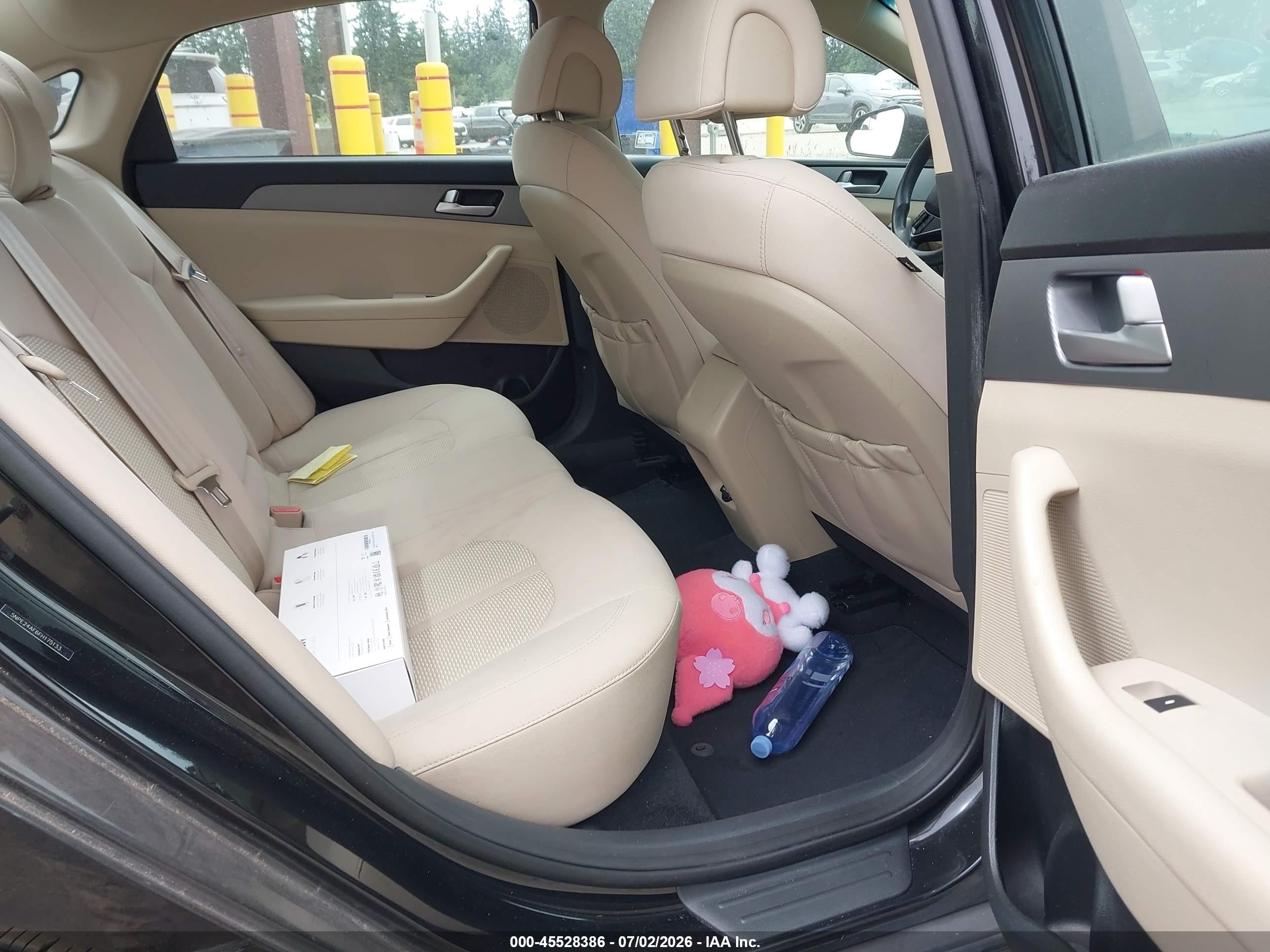 2015 Hyundai Sonata Se Black vin: 5NPE24AF6FH175133