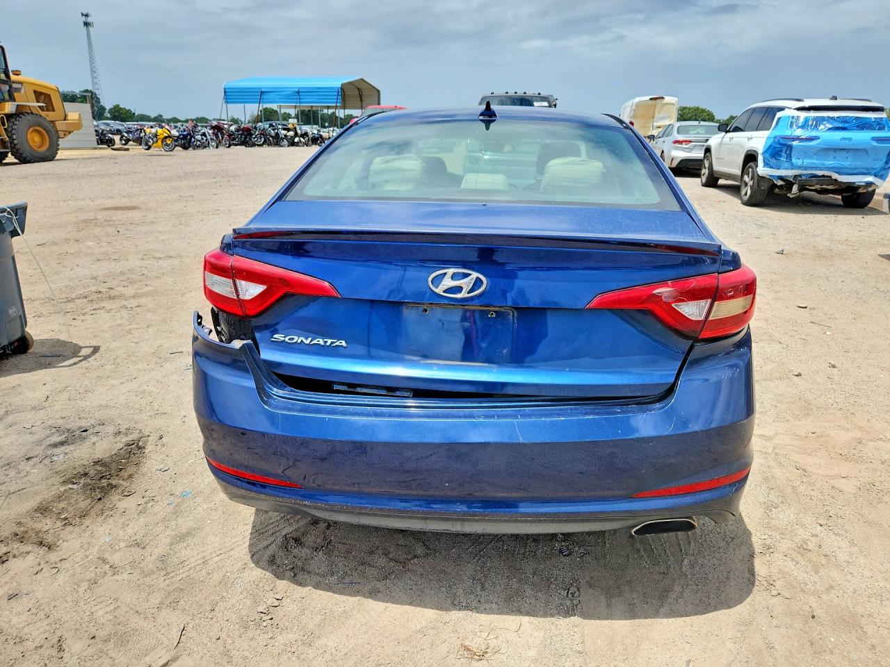 2015 Hyundai Sonata Se Blue vin: 5NPE24AF6FH182714