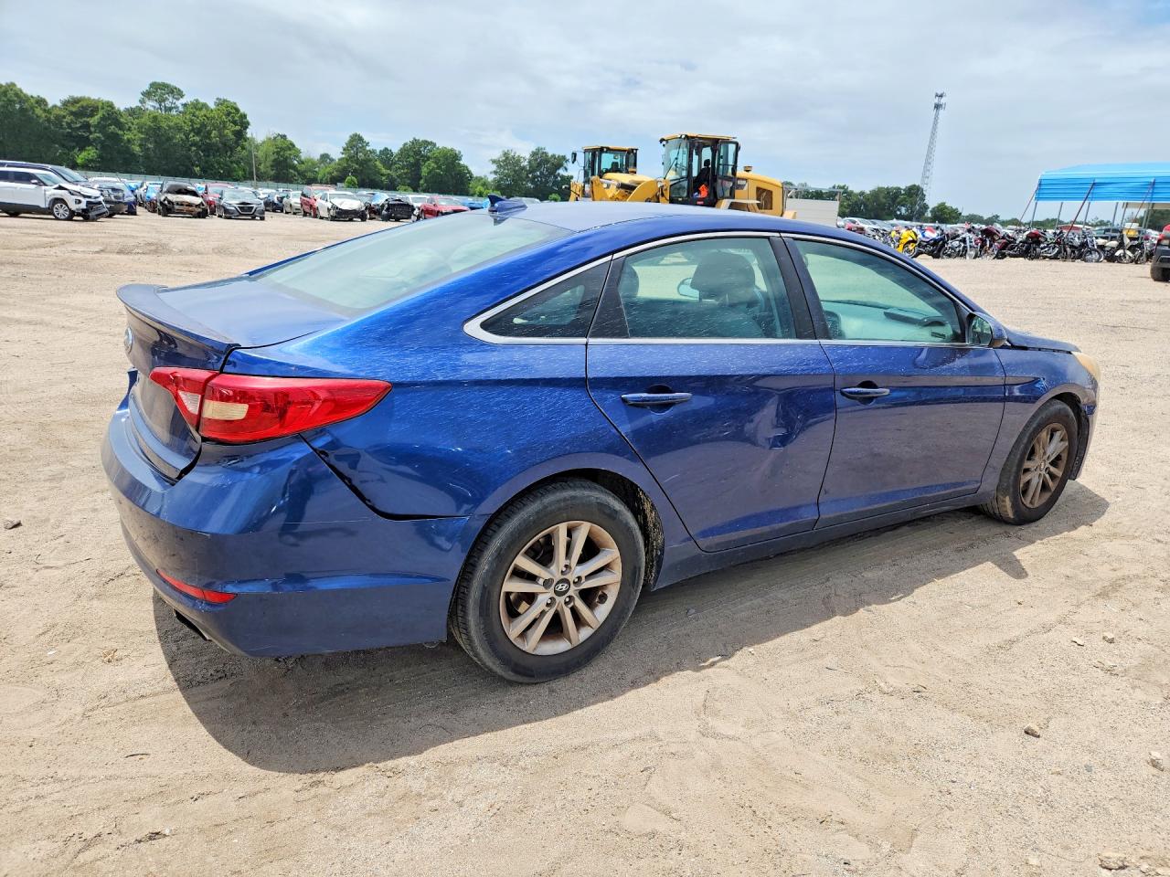 2015 Hyundai Sonata Se Blue vin: 5NPE24AF6FH182714