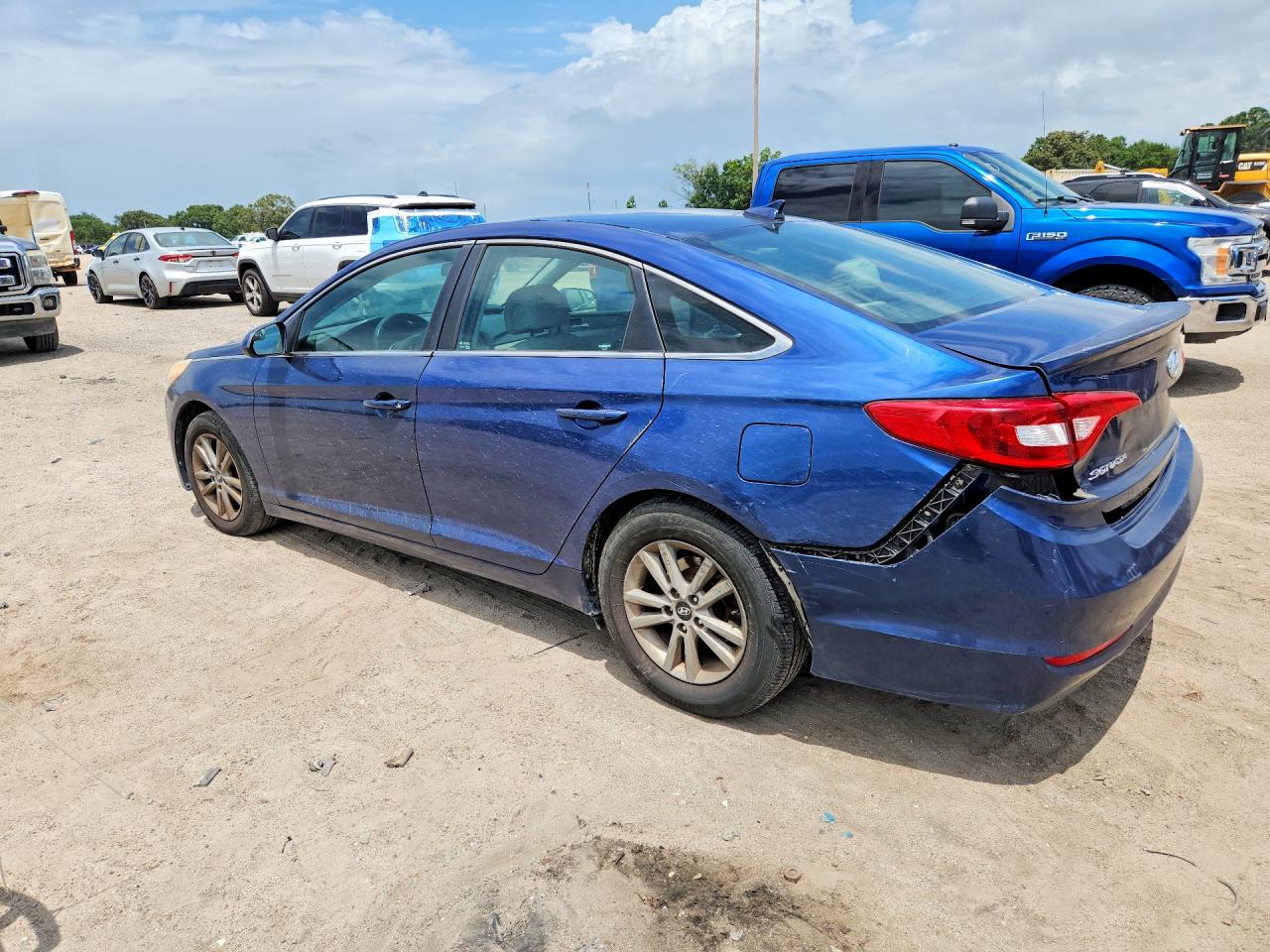 2015 Hyundai Sonata Se Blue vin: 5NPE24AF6FH182714