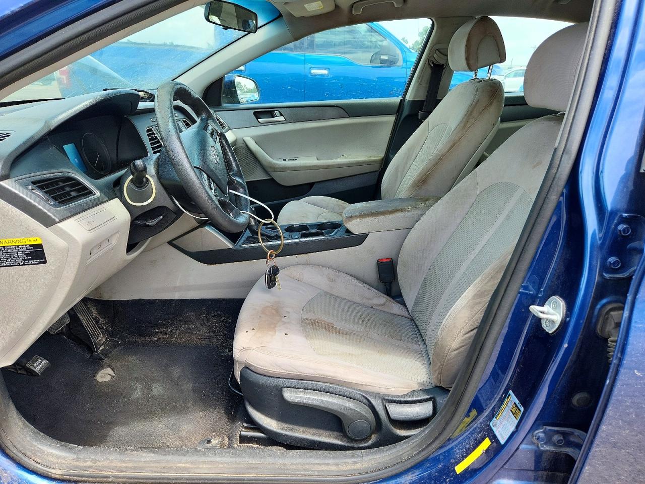 2015 Hyundai Sonata Se Blue vin: 5NPE24AF6FH182714