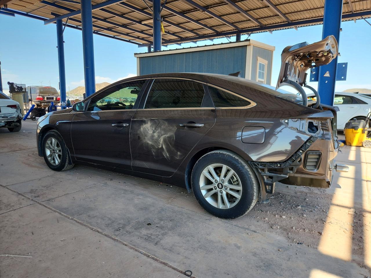 2015 Hyundai Sonata Se Brown vin: 5NPE24AF6FH188996
