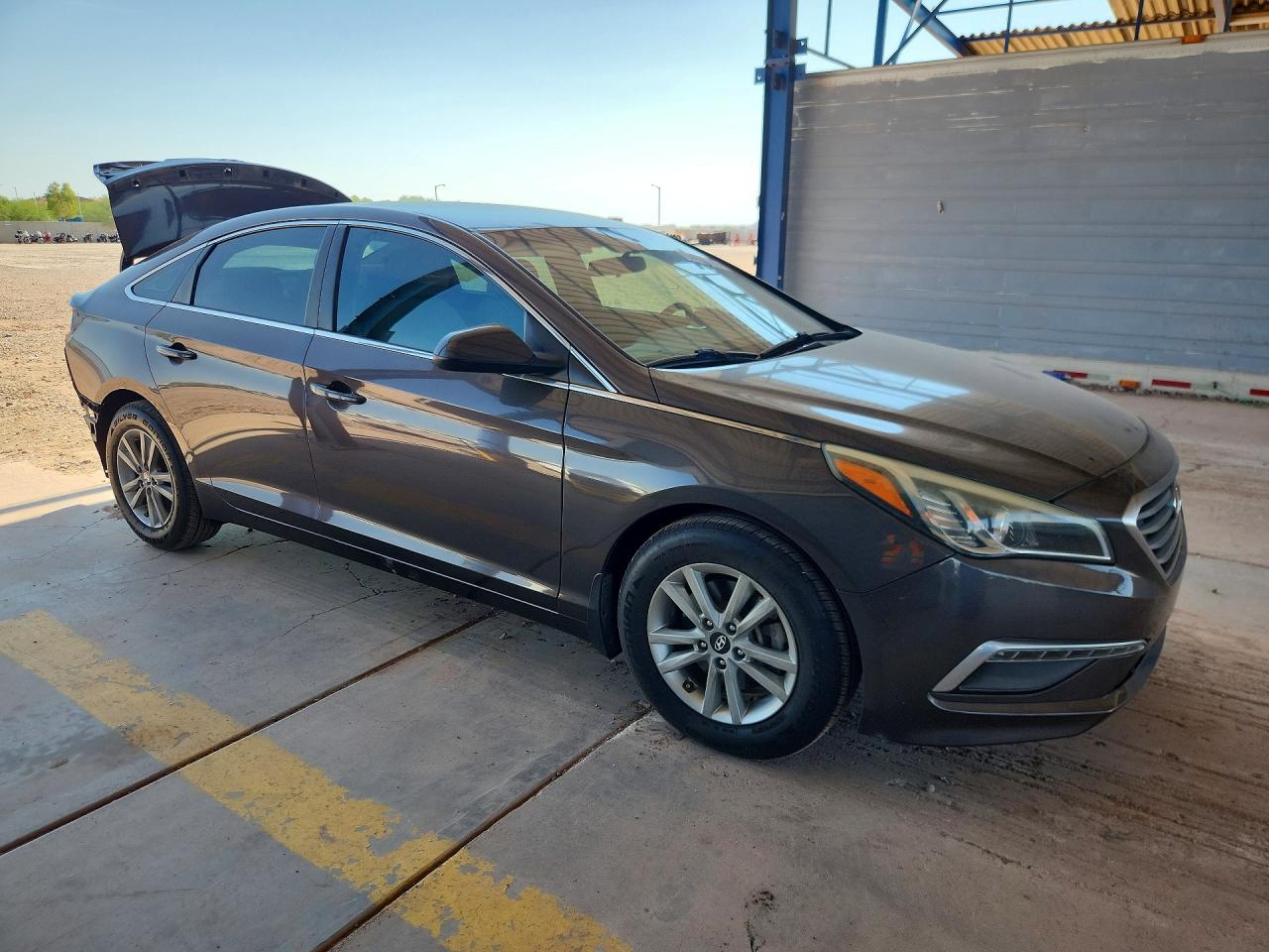 2015 Hyundai Sonata Se Brown vin: 5NPE24AF6FH188996