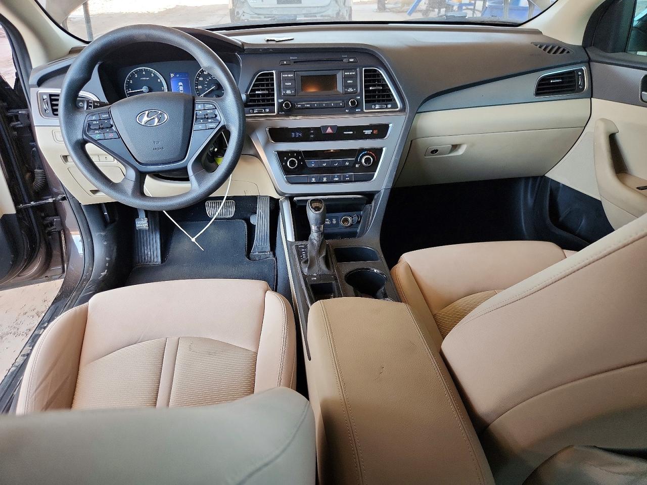 2015 Hyundai Sonata Se Brown vin: 5NPE24AF6FH188996