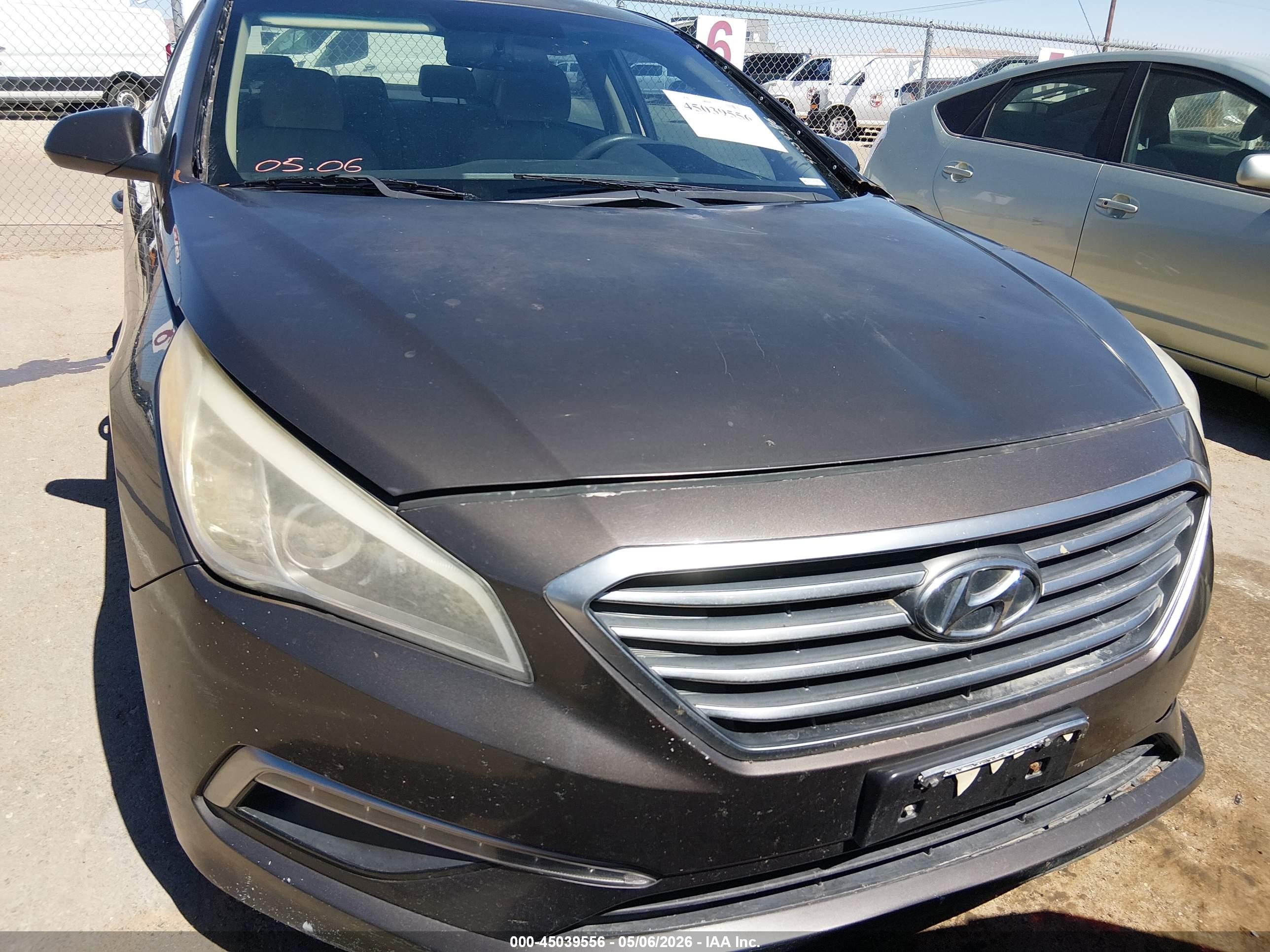 2015 Hyundai Sonata Se Brown vin: 5NPE24AF6FH198041