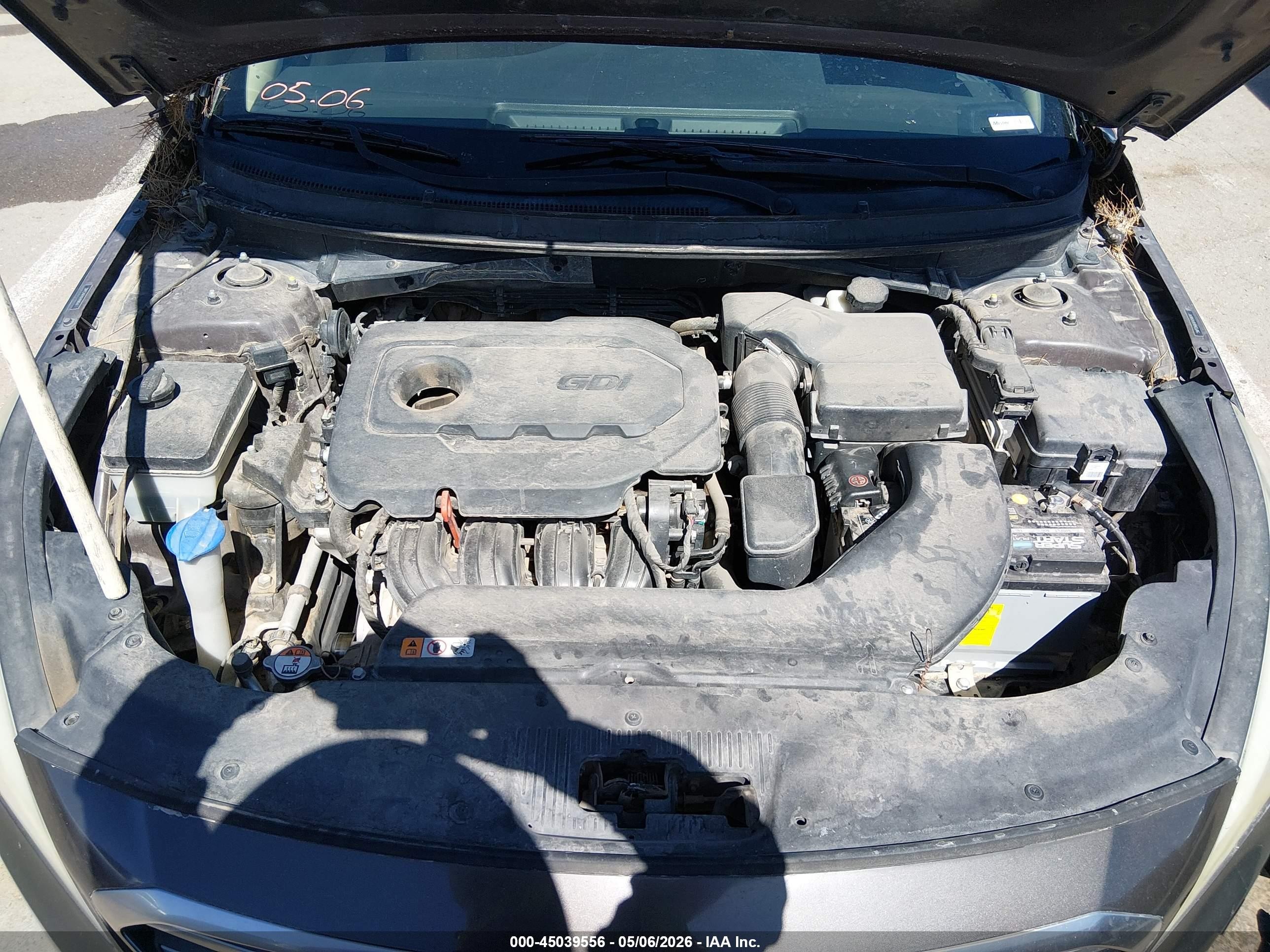 2015 Hyundai Sonata Se Brown vin: 5NPE24AF6FH198041