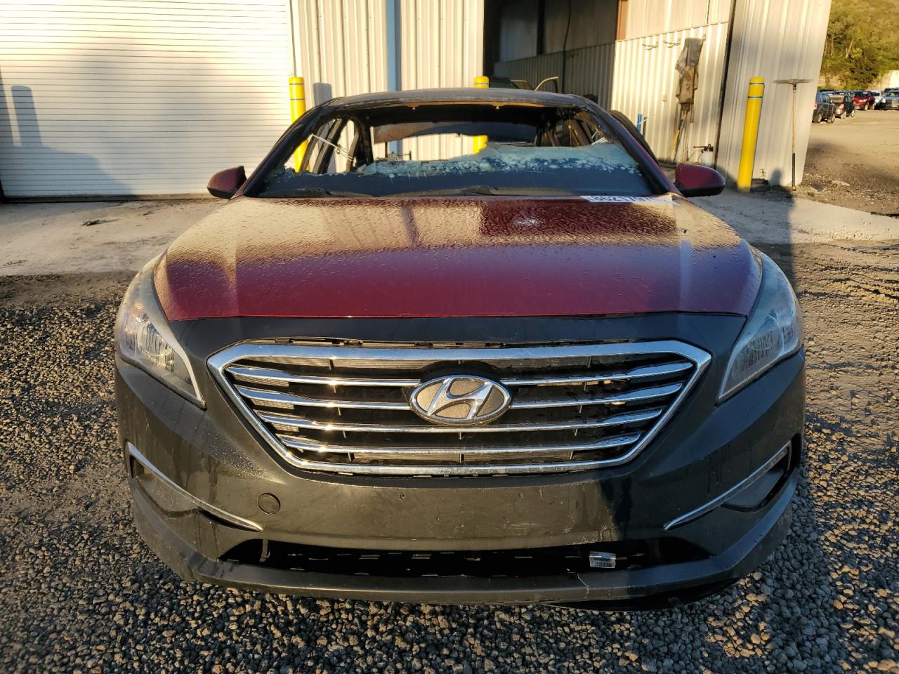2015 Hyundai Sonata Se Red vin: 5NPE24AF6FH201004