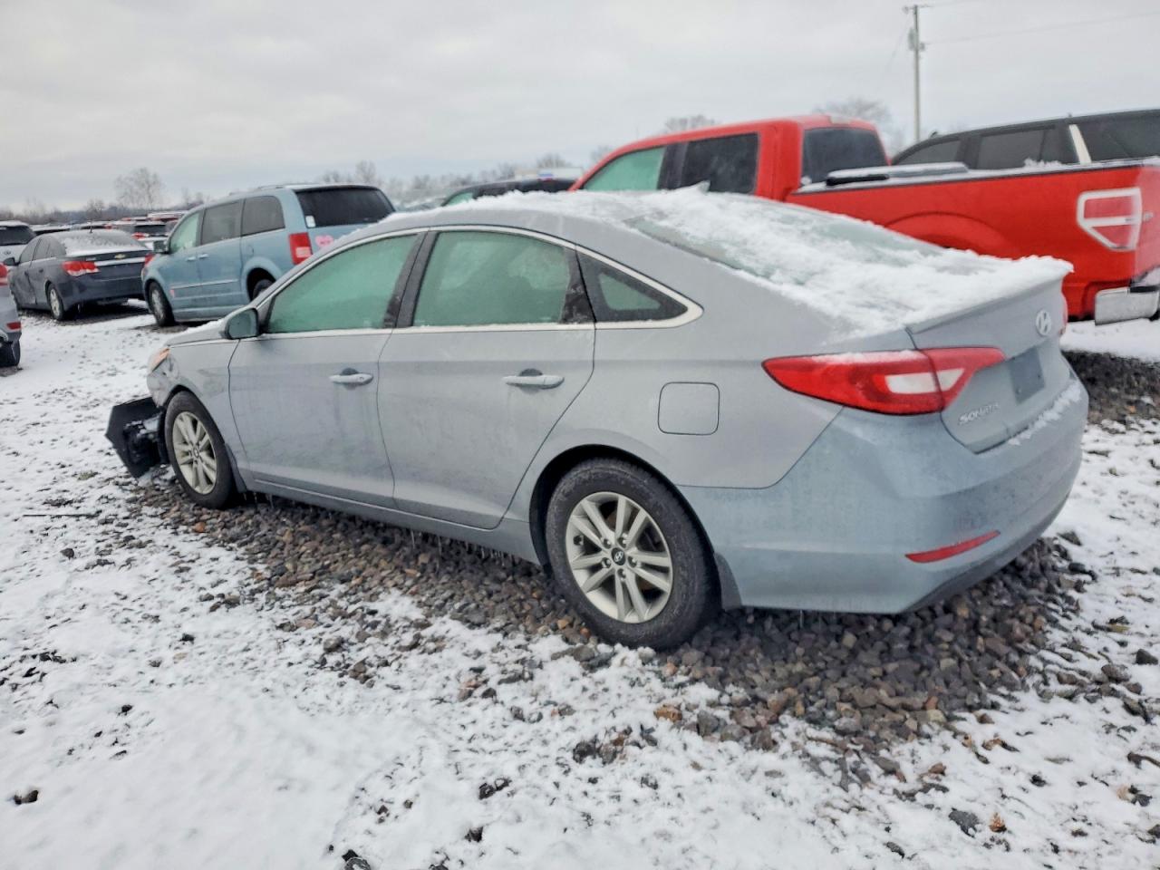 2015 Hyundai Sonata Se Silver vin: 5NPE24AF6FH201133