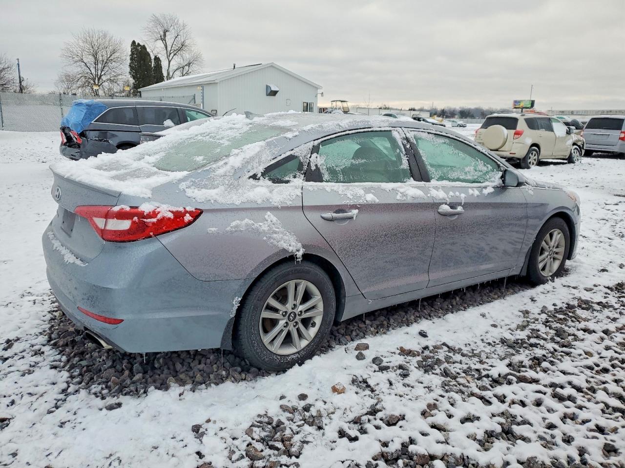 2015 Hyundai Sonata Se Silver vin: 5NPE24AF6FH201133