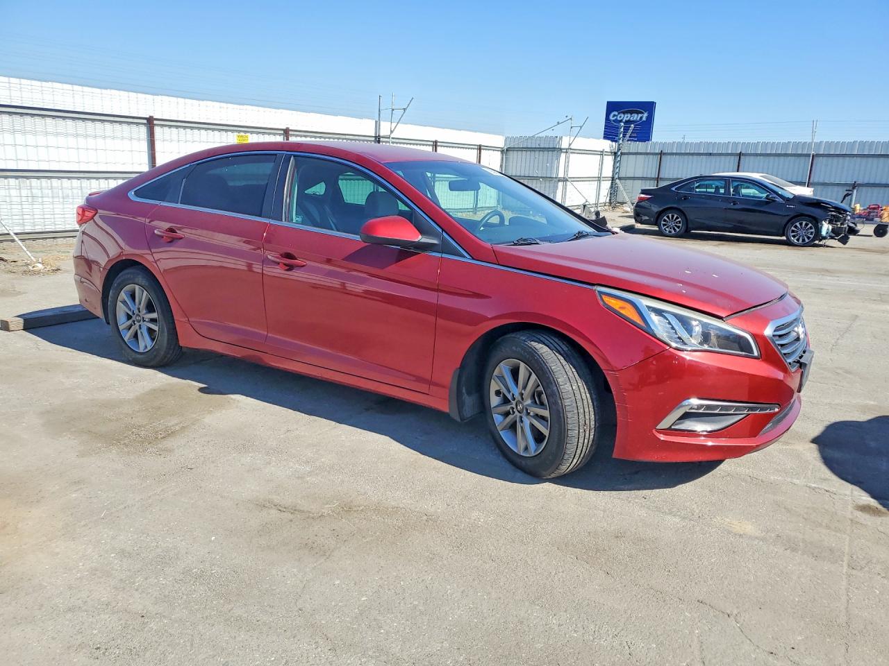 2015 Hyundai Sonata Se Red vin: 5NPE24AF6FH201682