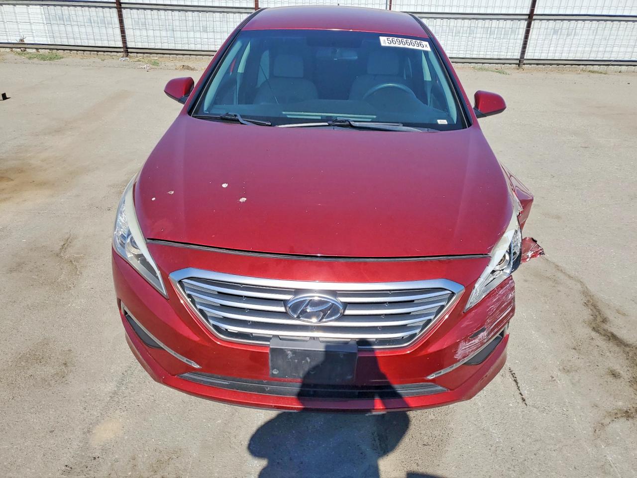 2015 Hyundai Sonata Se Red vin: 5NPE24AF6FH201682