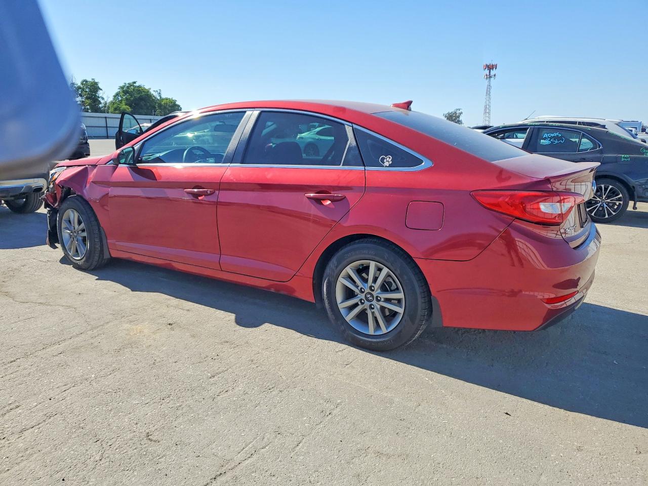 2015 Hyundai Sonata Se Red vin: 5NPE24AF6FH201682
