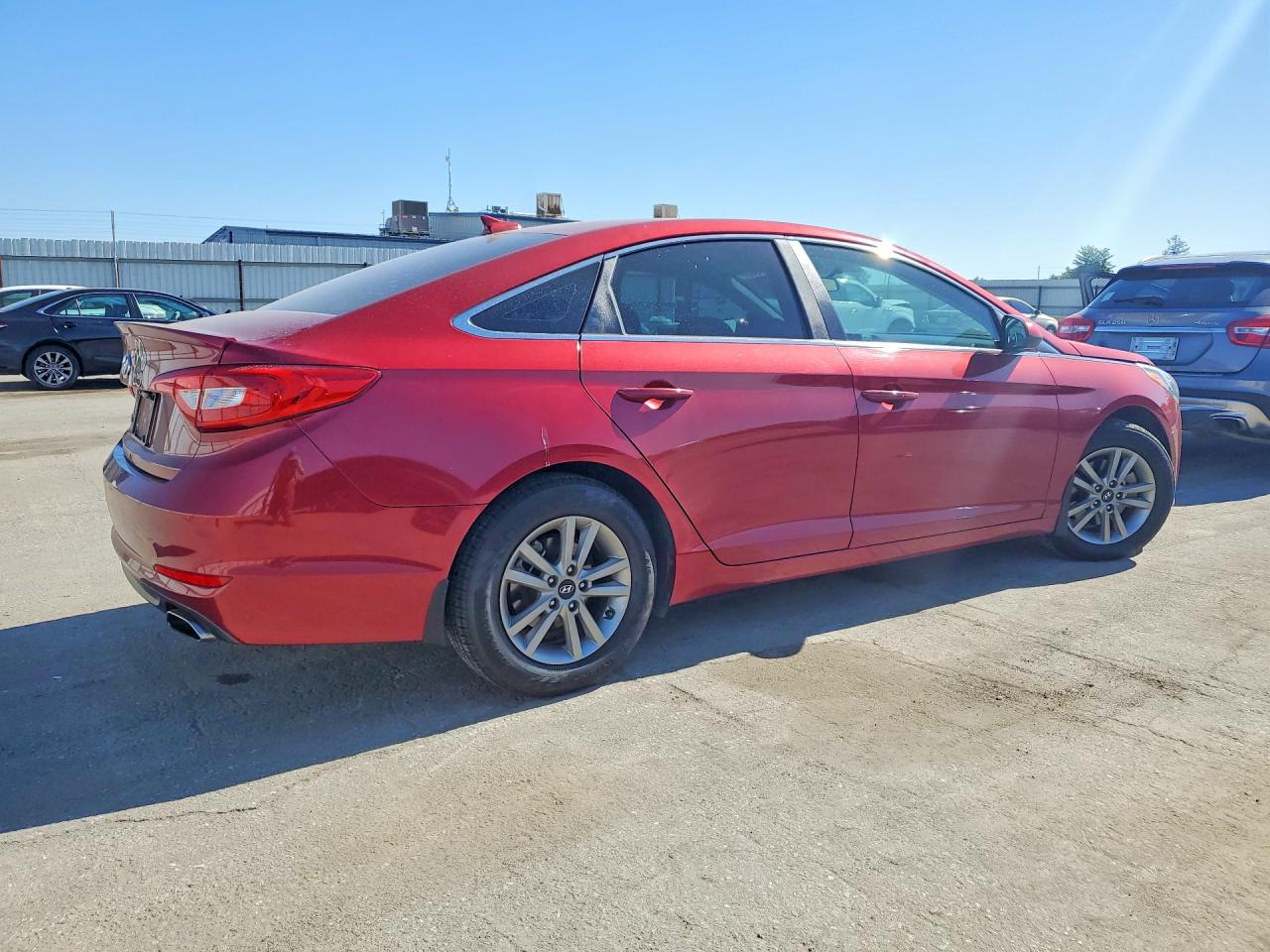 2015 Hyundai Sonata Se Red vin: 5NPE24AF6FH201682