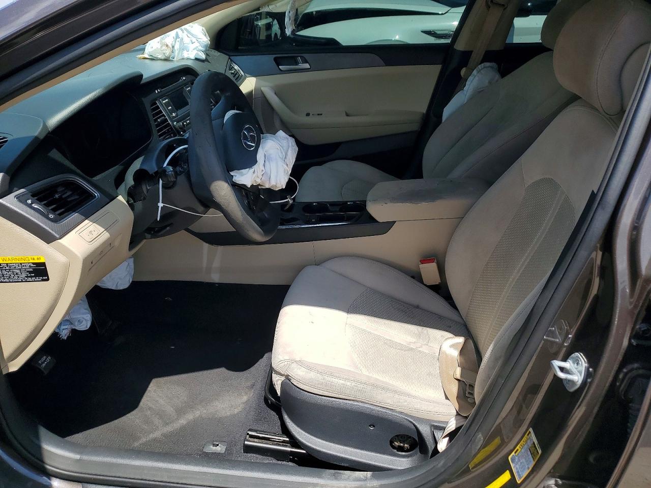 2015 Hyundai Sonata Se Charcoal vin: 5NPE24AF6FH210477
