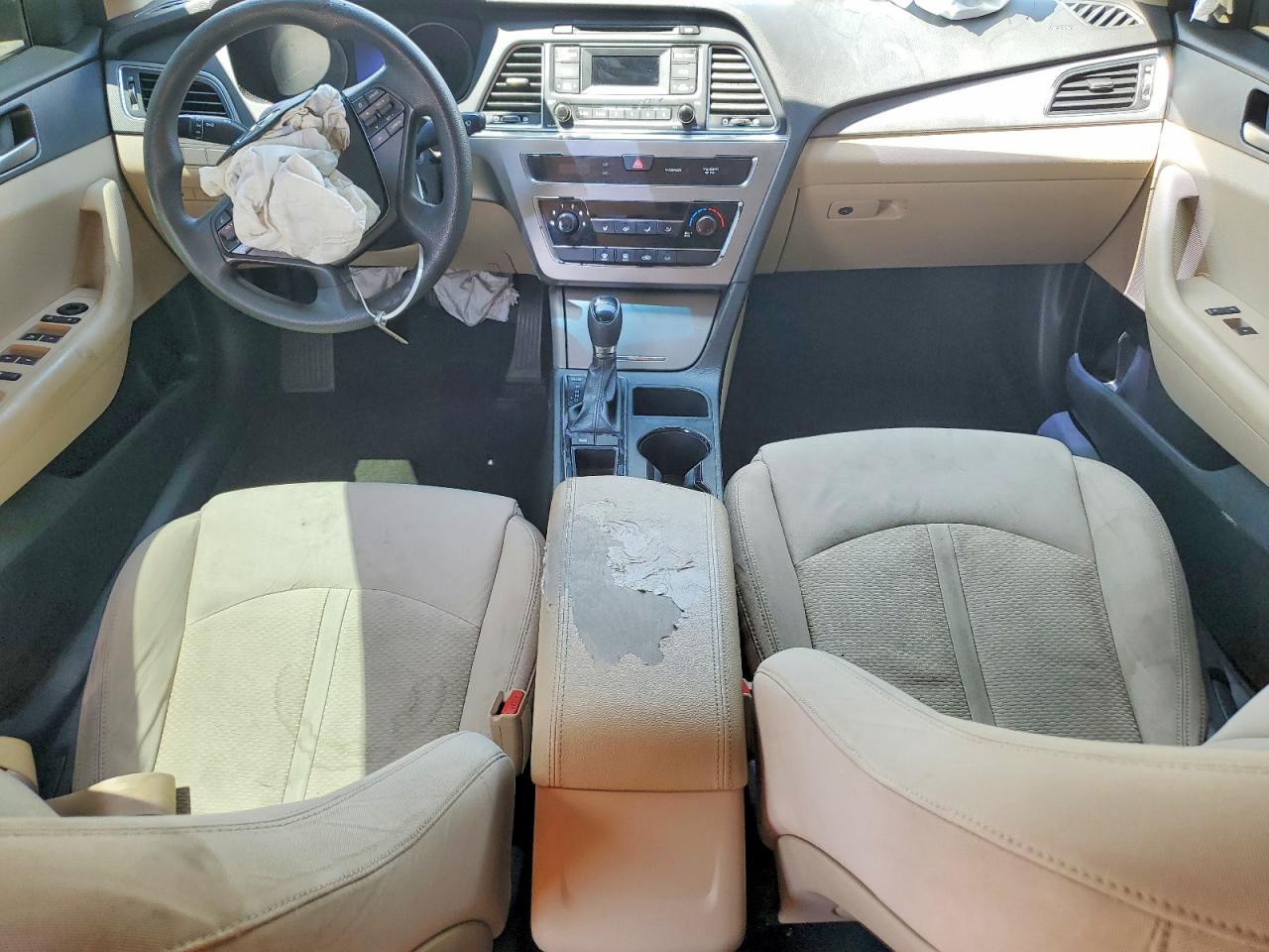 2015 Hyundai Sonata Se Charcoal vin: 5NPE24AF6FH210477