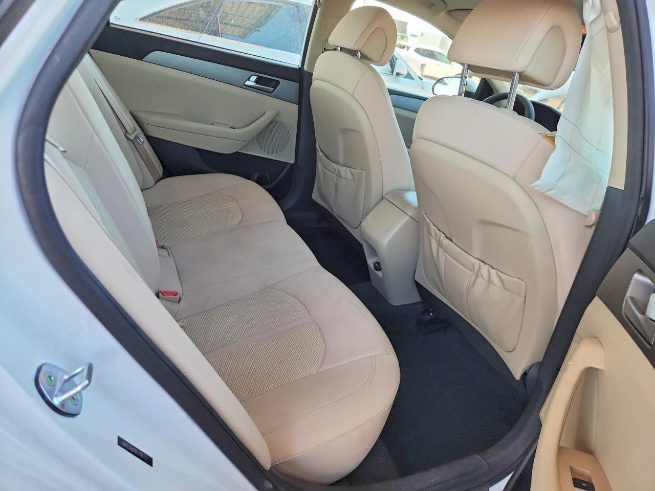 2015 Hyundai Sonata Se White vin: 5NPE24AF6FH211497