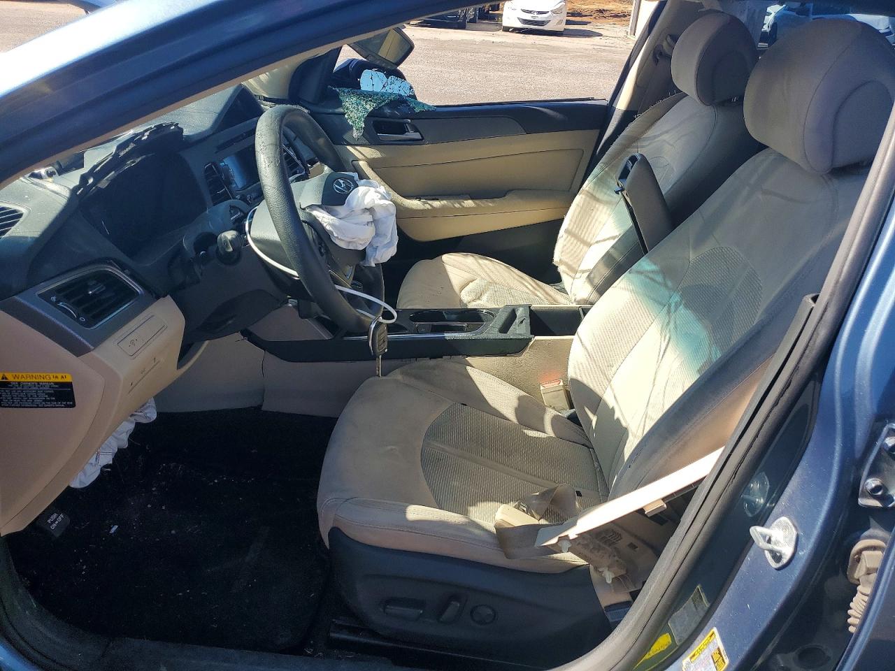 2015 Hyundai Sonata Se Gray vin: 5NPE24AF6FH213542