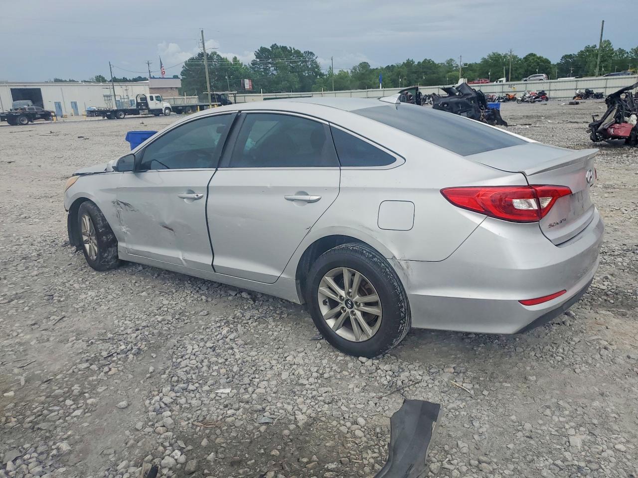 2015 Hyundai Sonata Se Silver vin: 5NPE24AF6FH217784