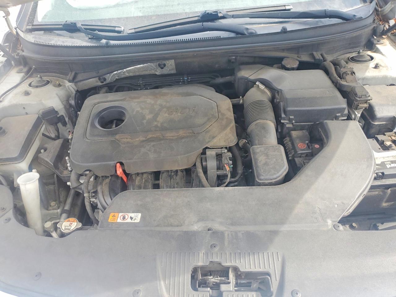 2015 Hyundai Sonata Se Silver vin: 5NPE24AF6FH217784