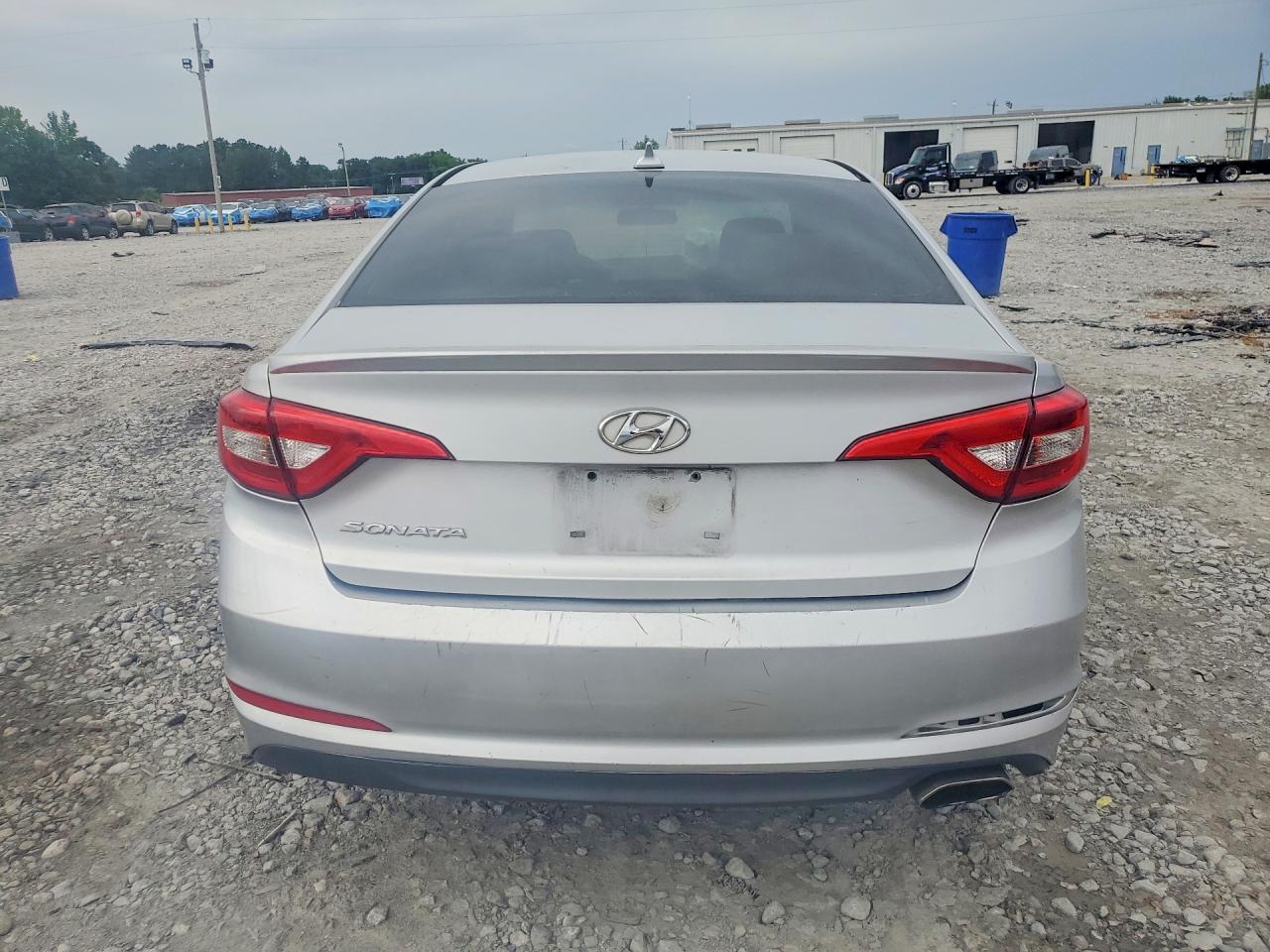 2015 Hyundai Sonata Se Silver vin: 5NPE24AF6FH217784