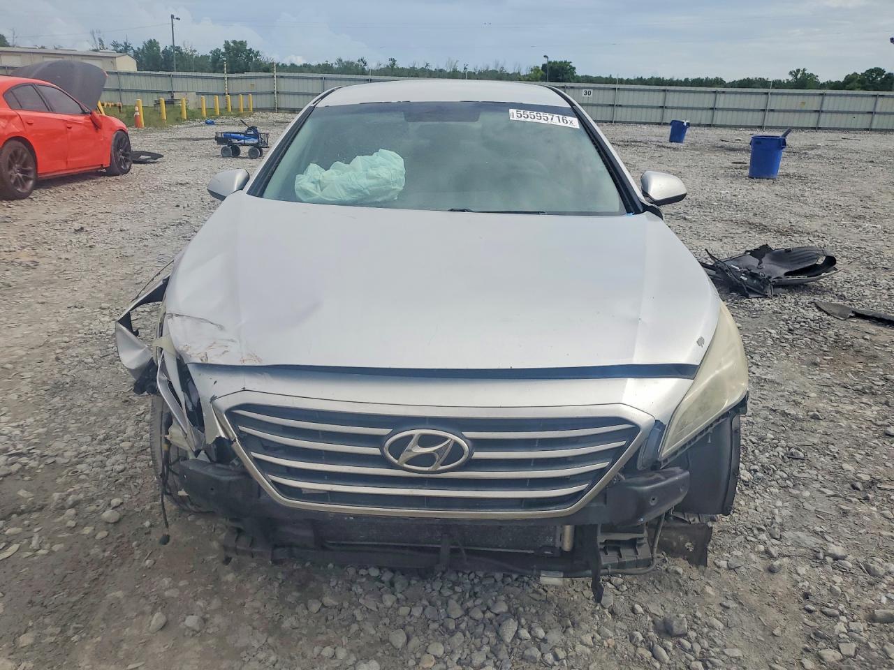 2015 Hyundai Sonata Se Silver vin: 5NPE24AF6FH217784