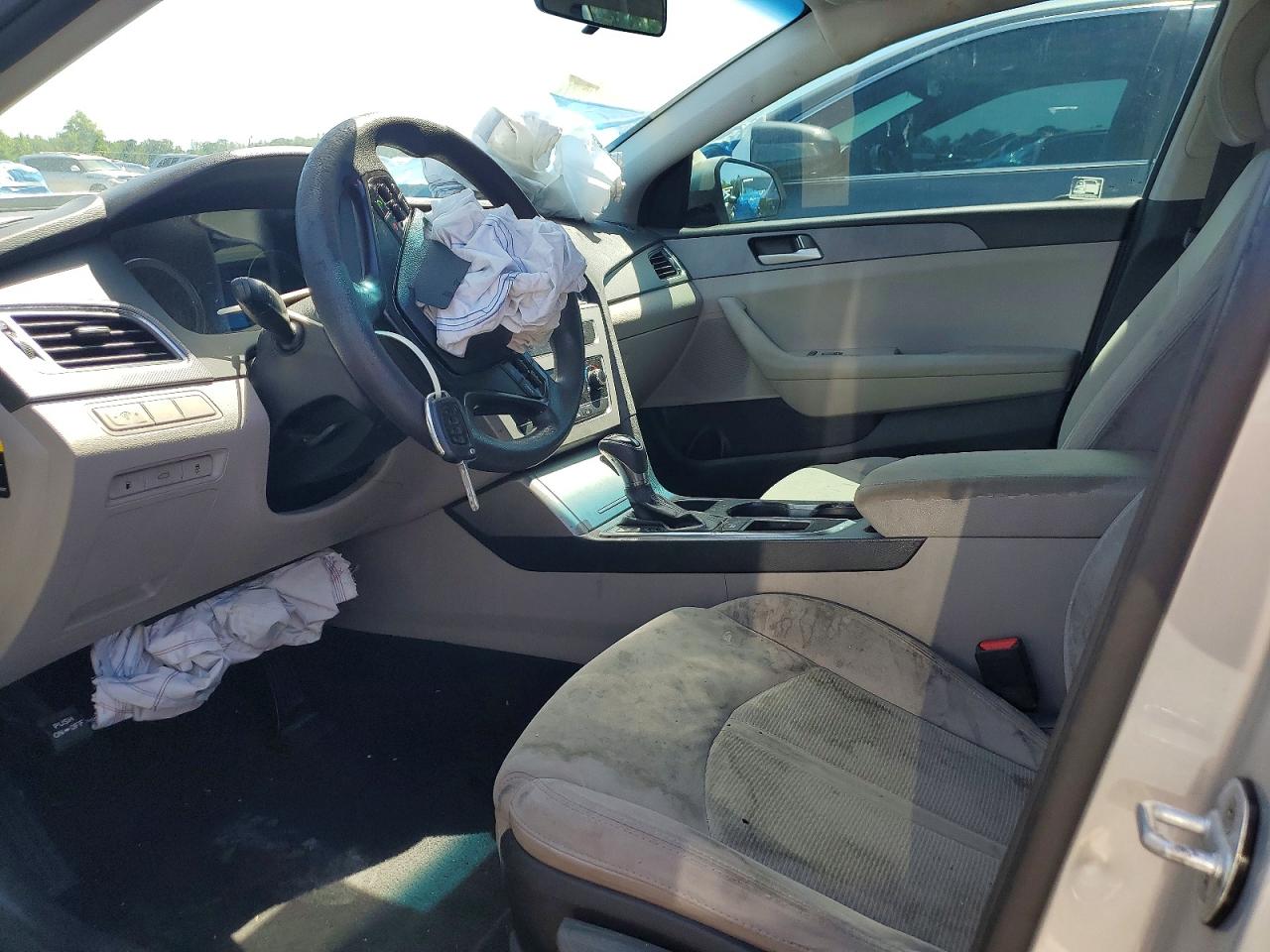 2015 Hyundai Sonata Se Silver vin: 5NPE24AF6FH217784