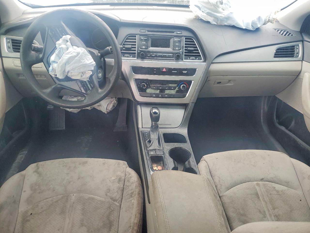 2015 Hyundai Sonata Se Silver vin: 5NPE24AF6FH217784