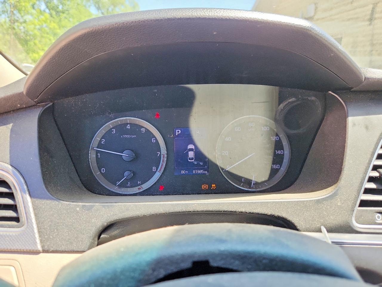 2015 Hyundai Sonata Se Серый vin: 5NPE24AF6FH225500