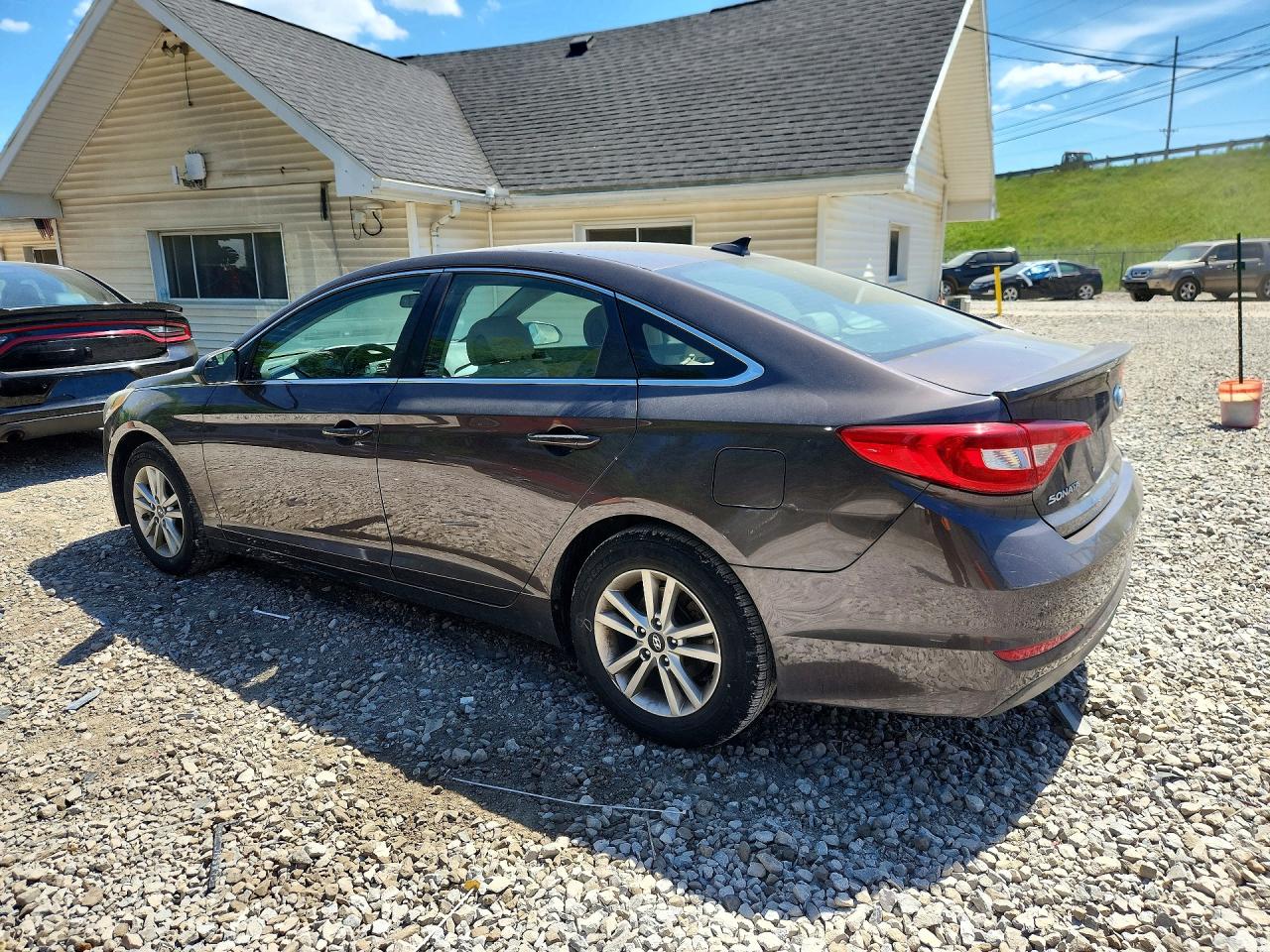 2015 Hyundai Sonata Se Серый vin: 5NPE24AF6FH225500