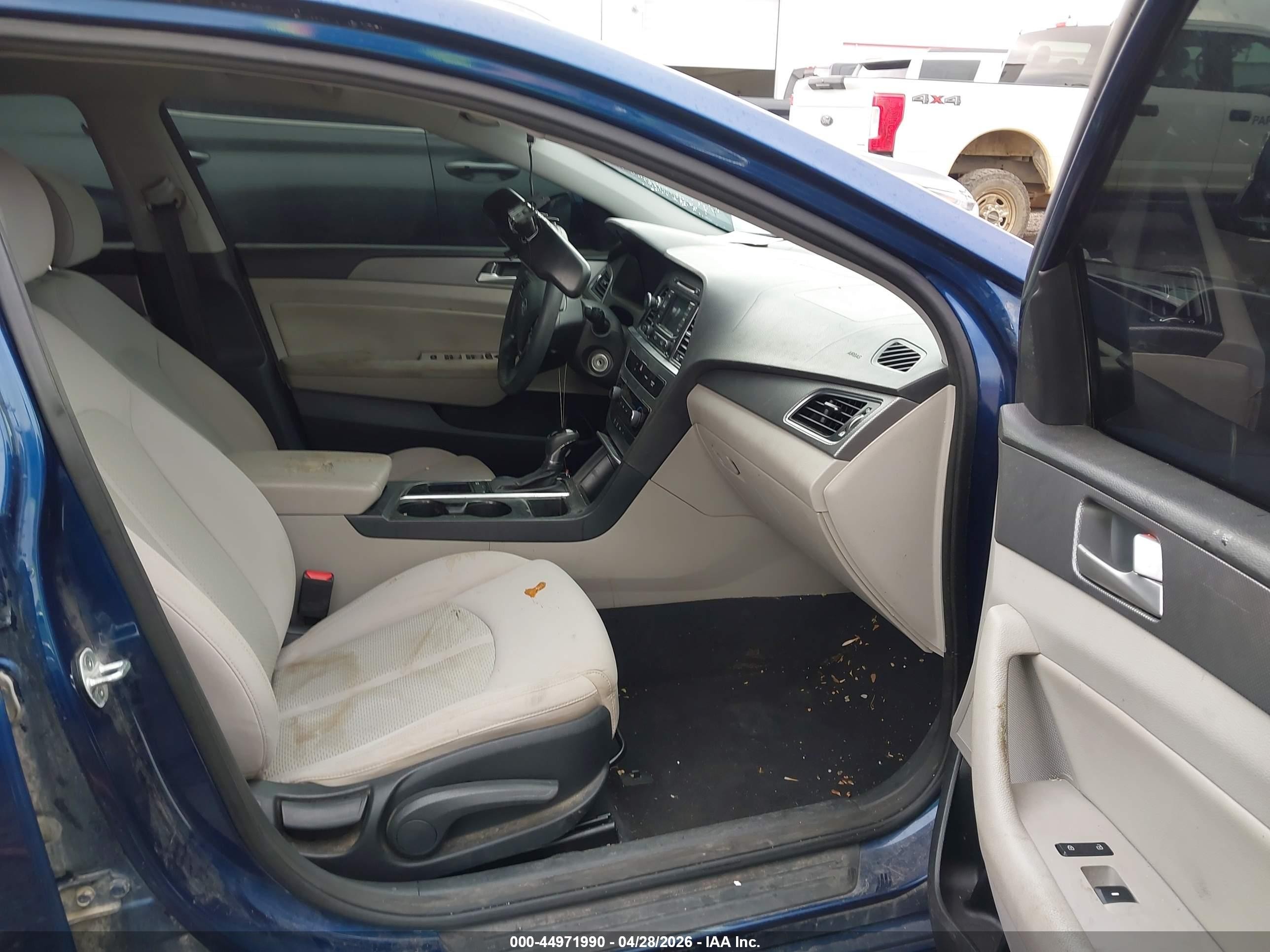 2015 Hyundai Sonata Se Blue vin: 5NPE24AF6FH232351