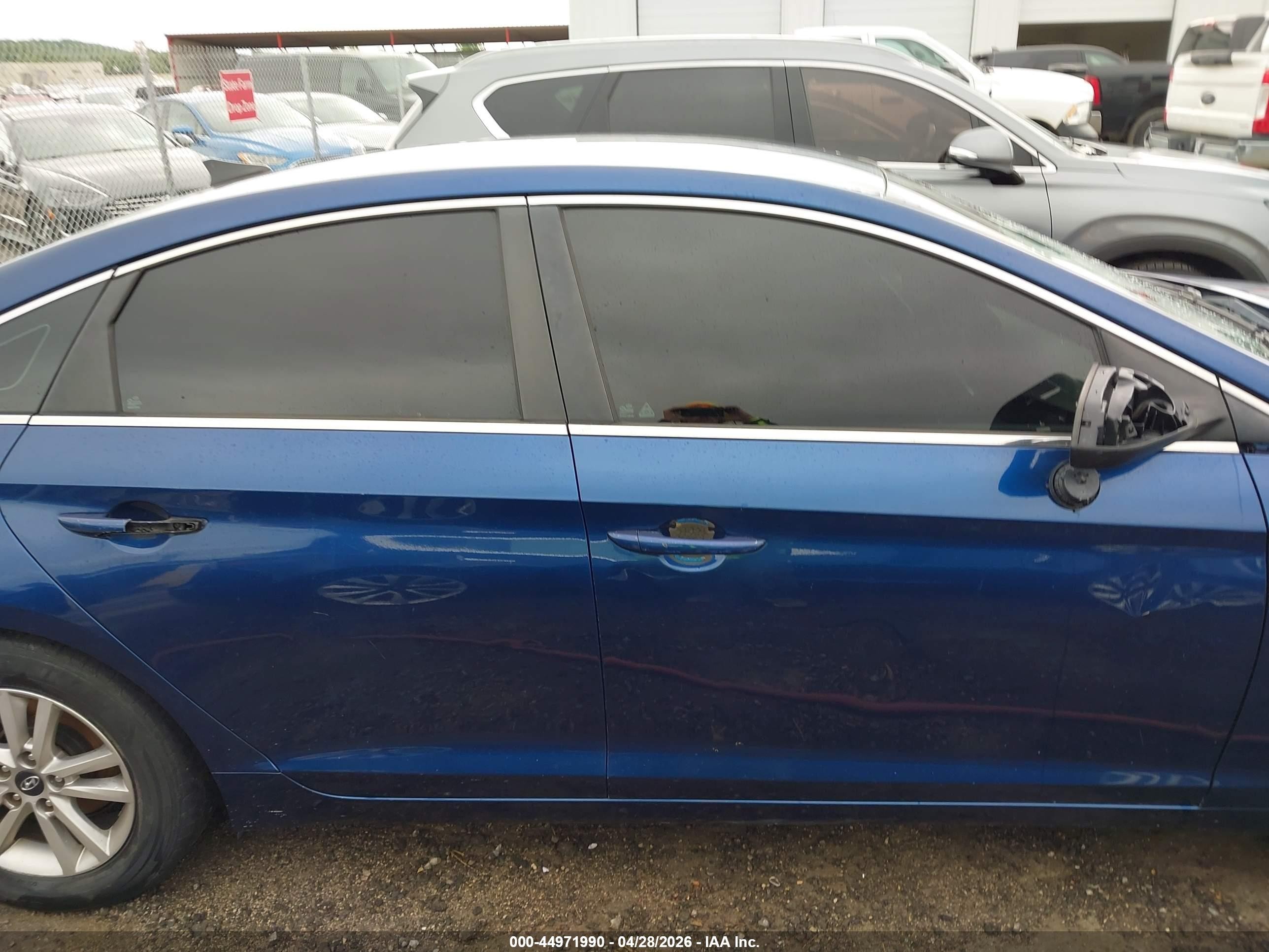 2015 Hyundai Sonata Se Blue vin: 5NPE24AF6FH232351