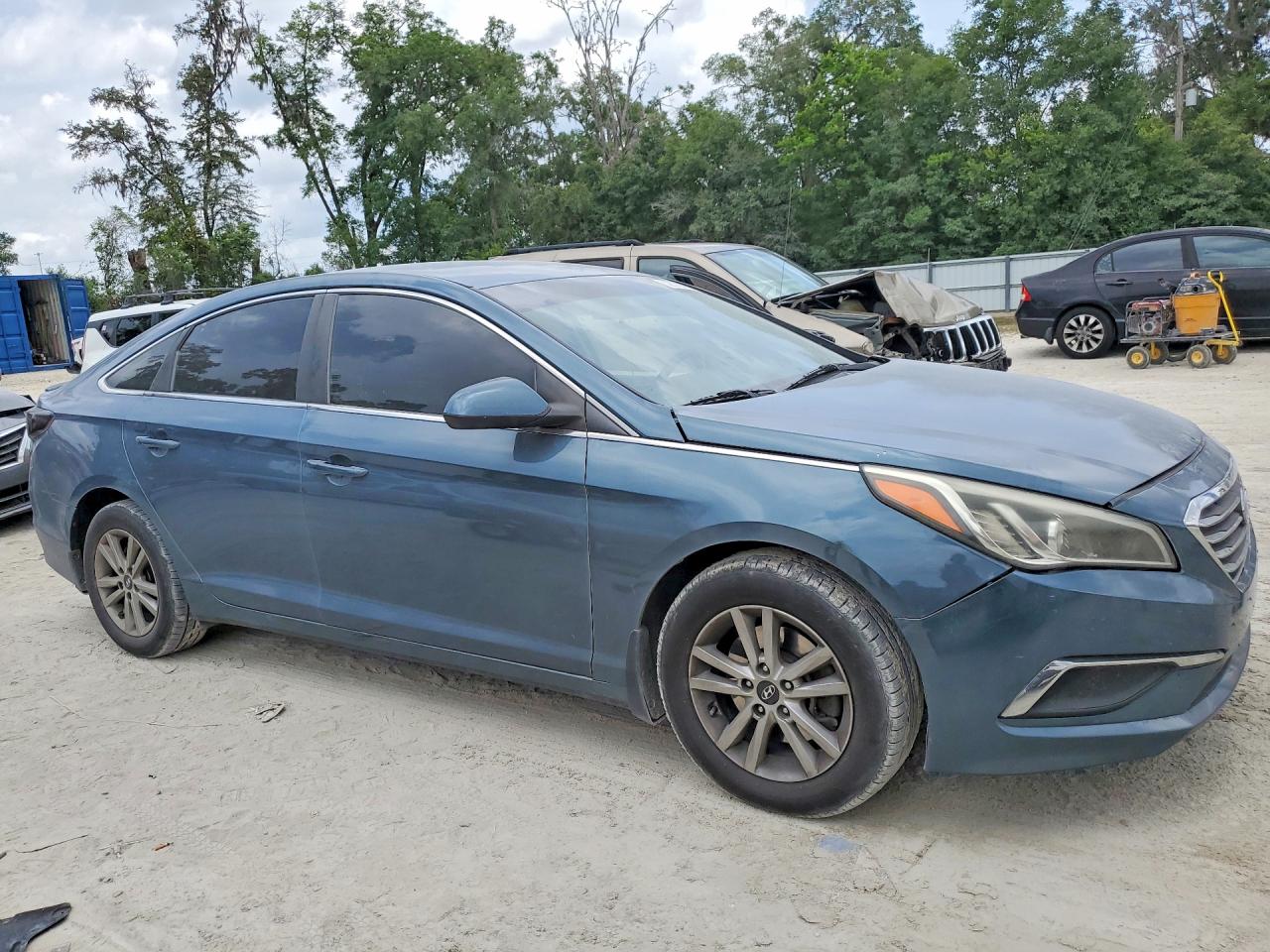 2015 Hyundai Sonata Se Blue vin: 5NPE24AF6FH250624