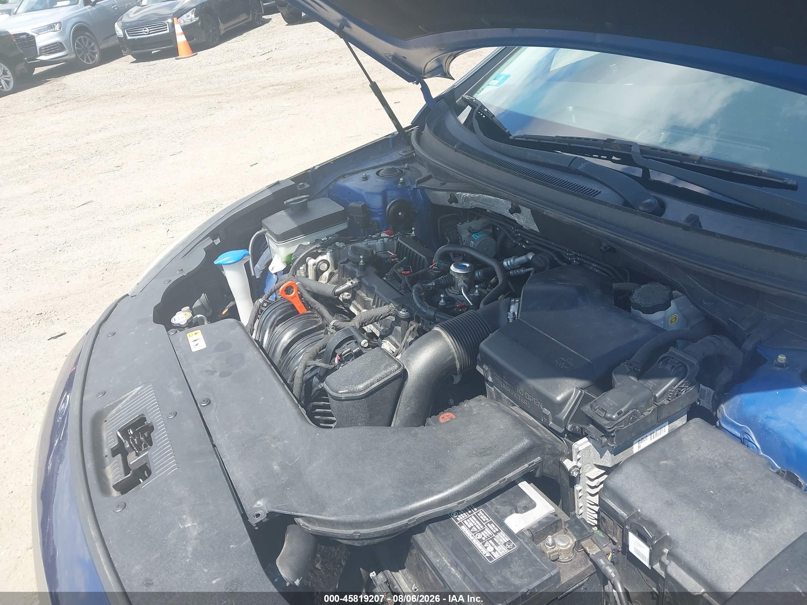 2015 Hyundai Sonata Se Синий vin: 5NPE24AF6FH251028