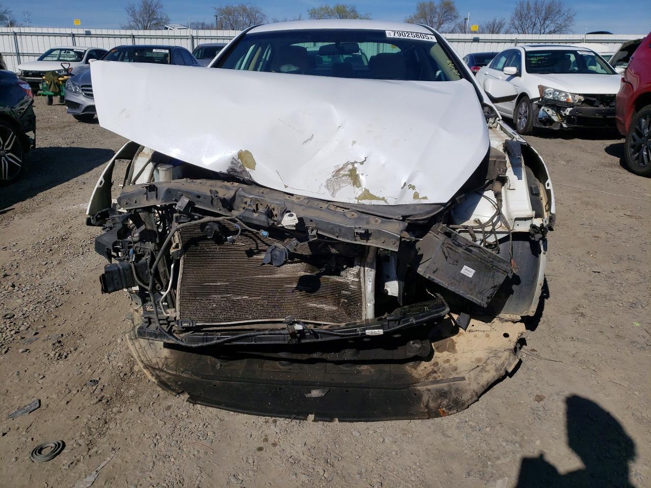 2015 Hyundai Sonata Se White vin: 5NPE24AF6FH259047