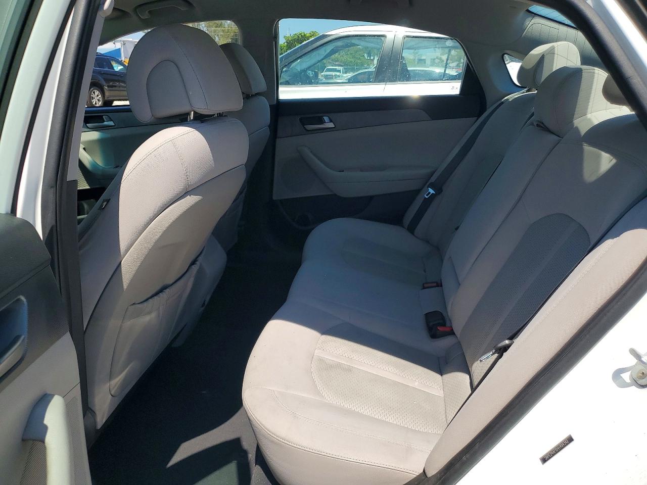 2017 Hyundai Sonata Se White vin: 5NPE24AF6HH494342