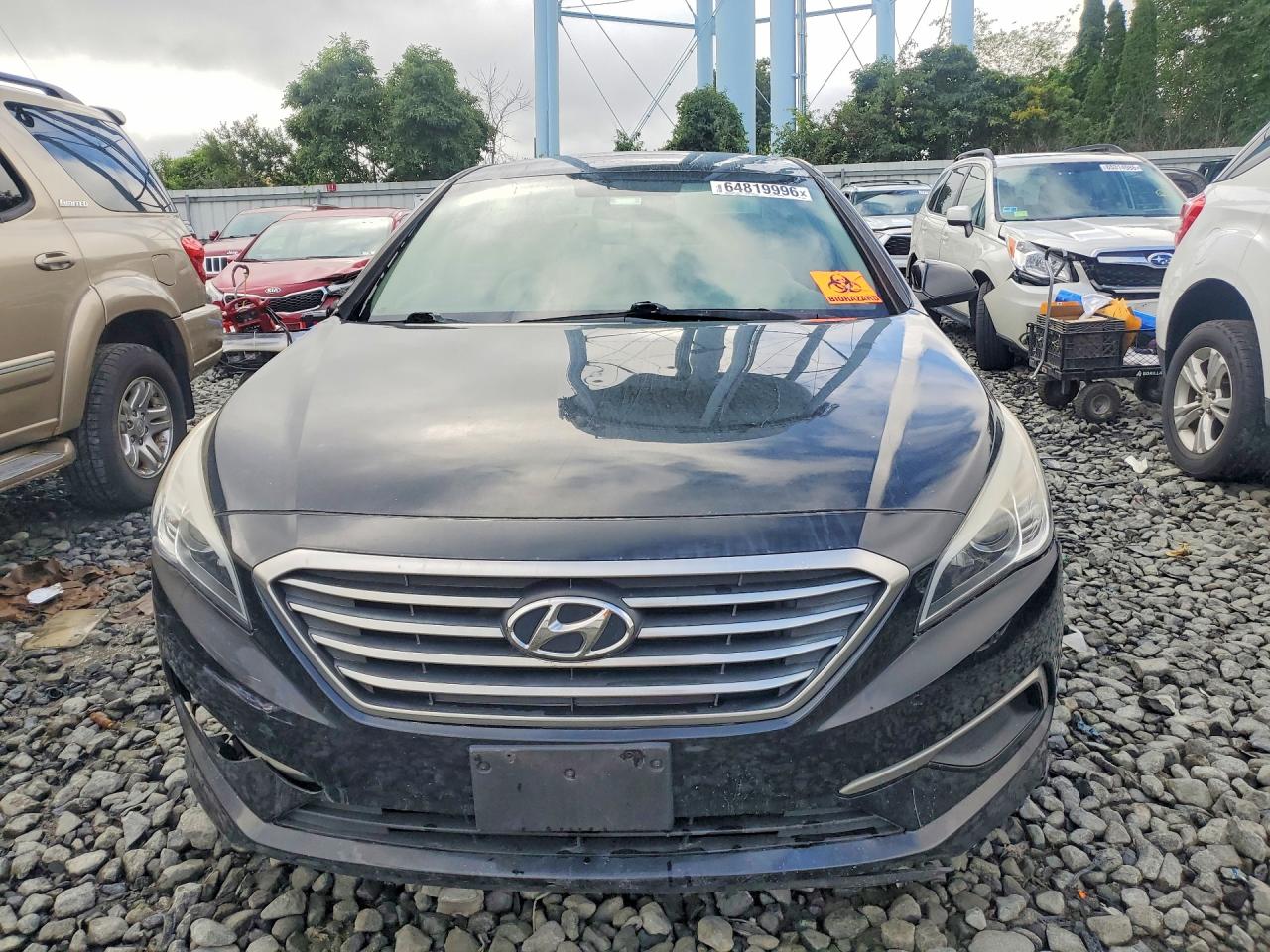 2017 Hyundai Sonata Se Black vin: 5NPE24AF6HH499072