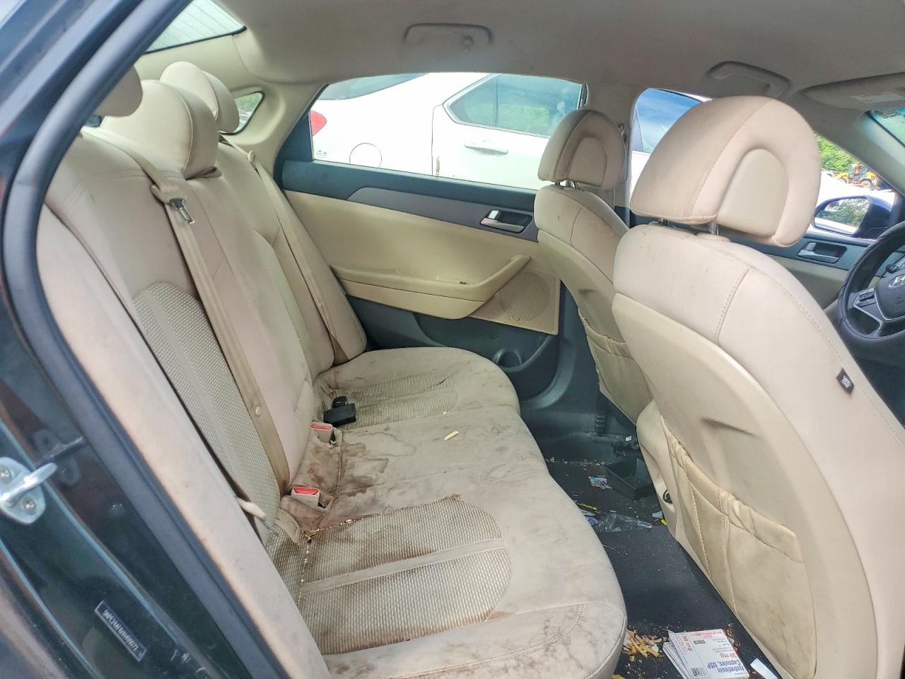 2017 Hyundai Sonata Se Black vin: 5NPE24AF6HH499072