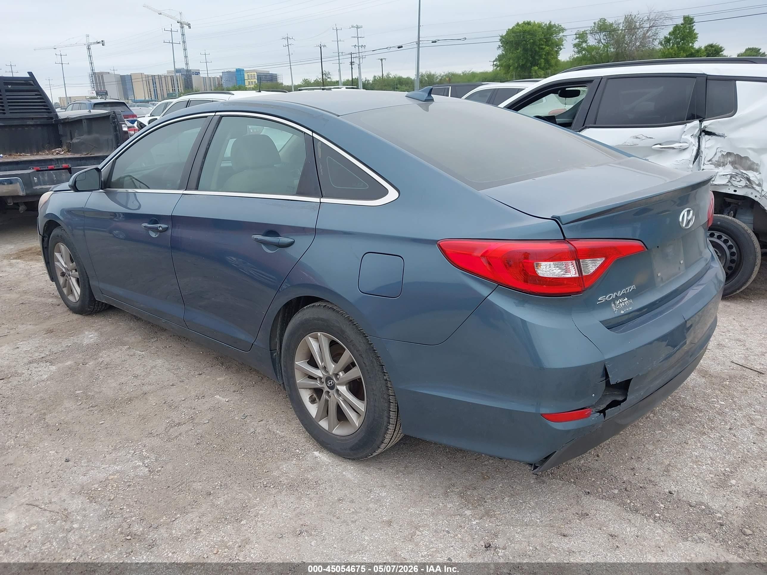 2017 Hyundai Sonata Se Blue vin: 5NPE24AF6HH534533