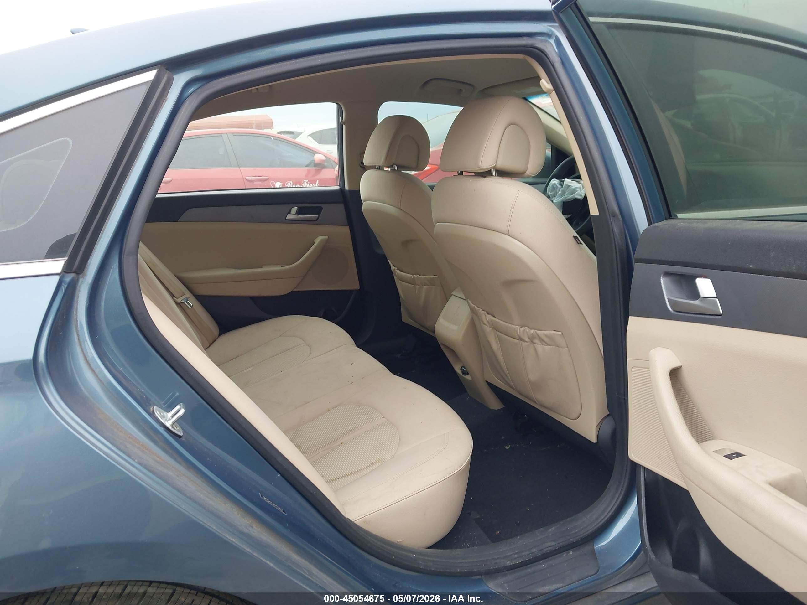2017 Hyundai Sonata Se Blue vin: 5NPE24AF6HH534533