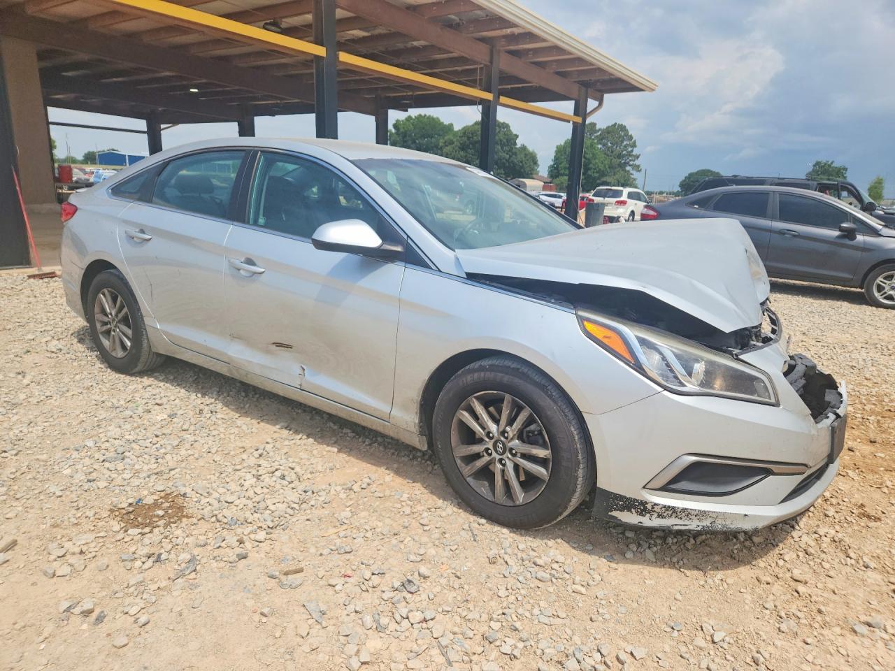 2017 Hyundai Sonata Se Silver vin: 5NPE24AF6HH547556