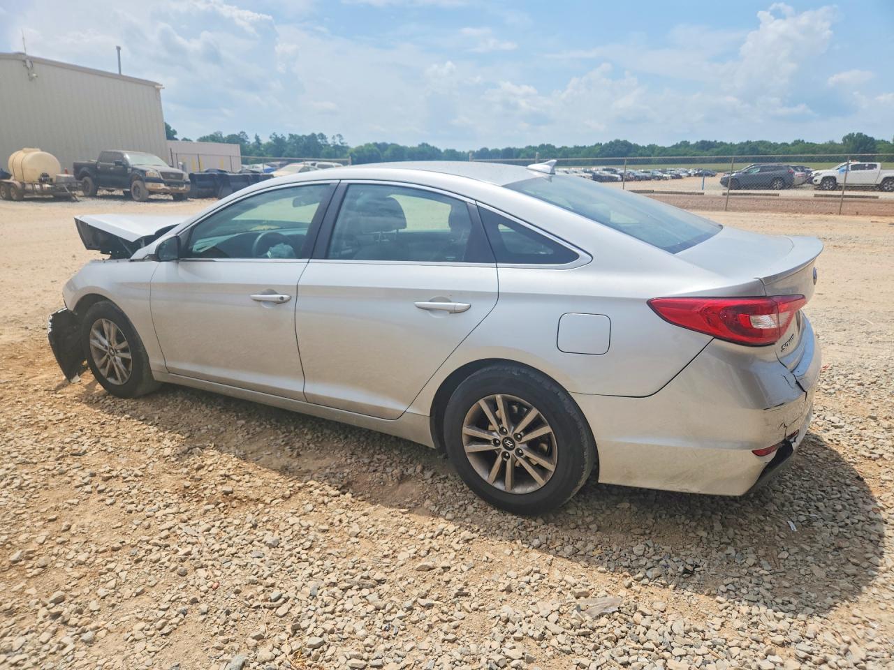 2017 Hyundai Sonata Se Silver vin: 5NPE24AF6HH547556