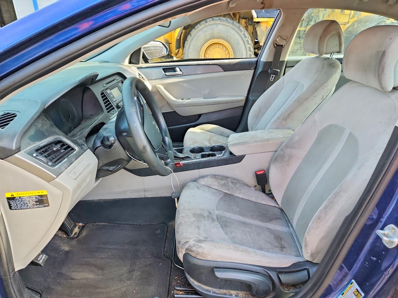 2017 Hyundai Sonata Base Blue vin: 5NPE24AF6HH595297