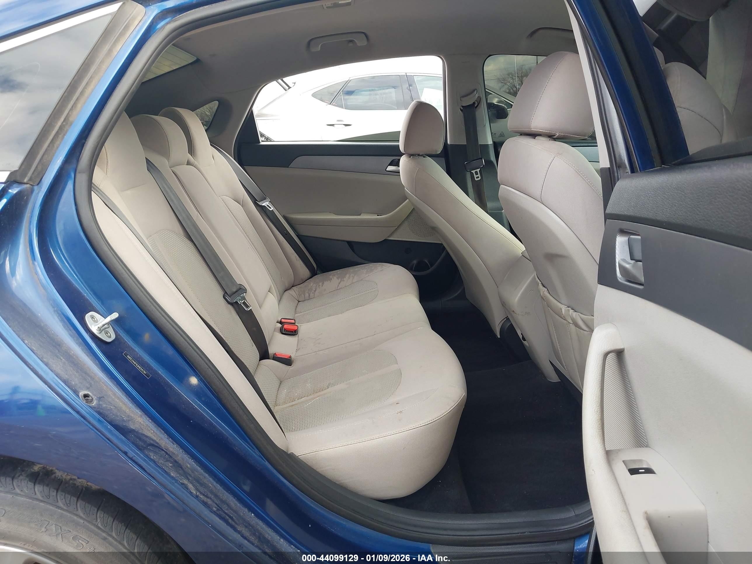 2018 Hyundai Sonata Se Синий vin: 5NPE24AF6JH654791
