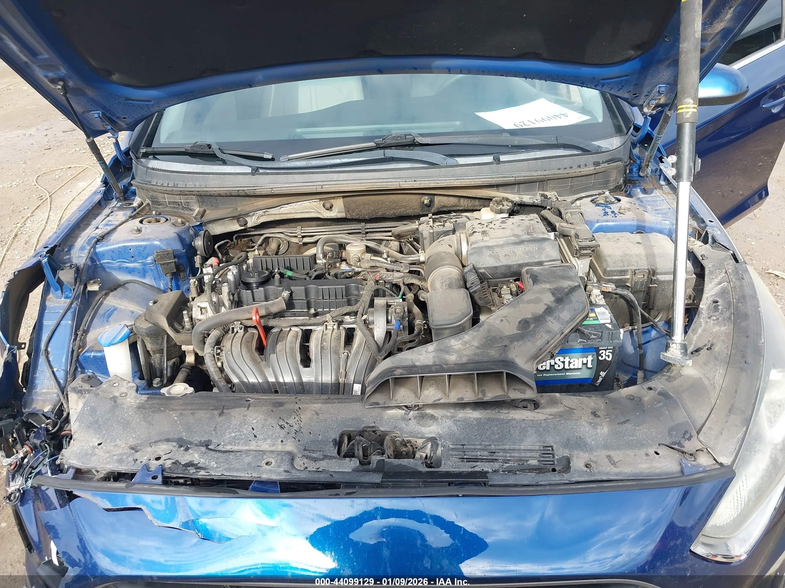 2018 Hyundai Sonata Se Синий vin: 5NPE24AF6JH654791