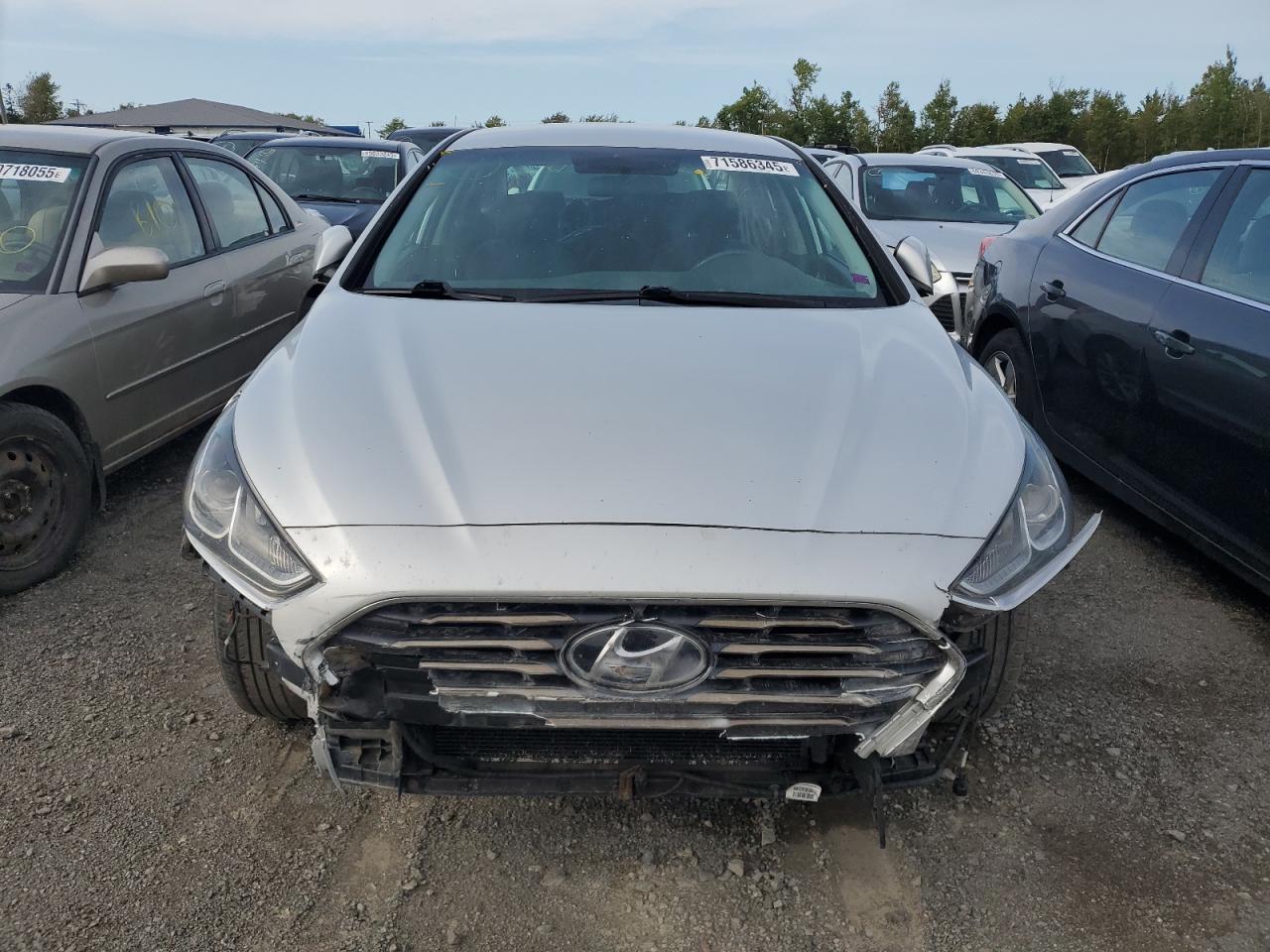 2018 Hyundai Sonata Se Silver vin: 5NPE24AF6JH703634