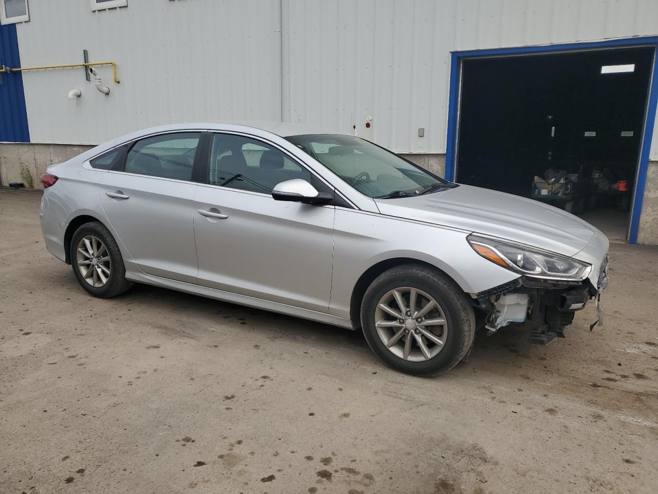 2018 Hyundai Sonata Se Silver vin: 5NPE24AF6JH703634