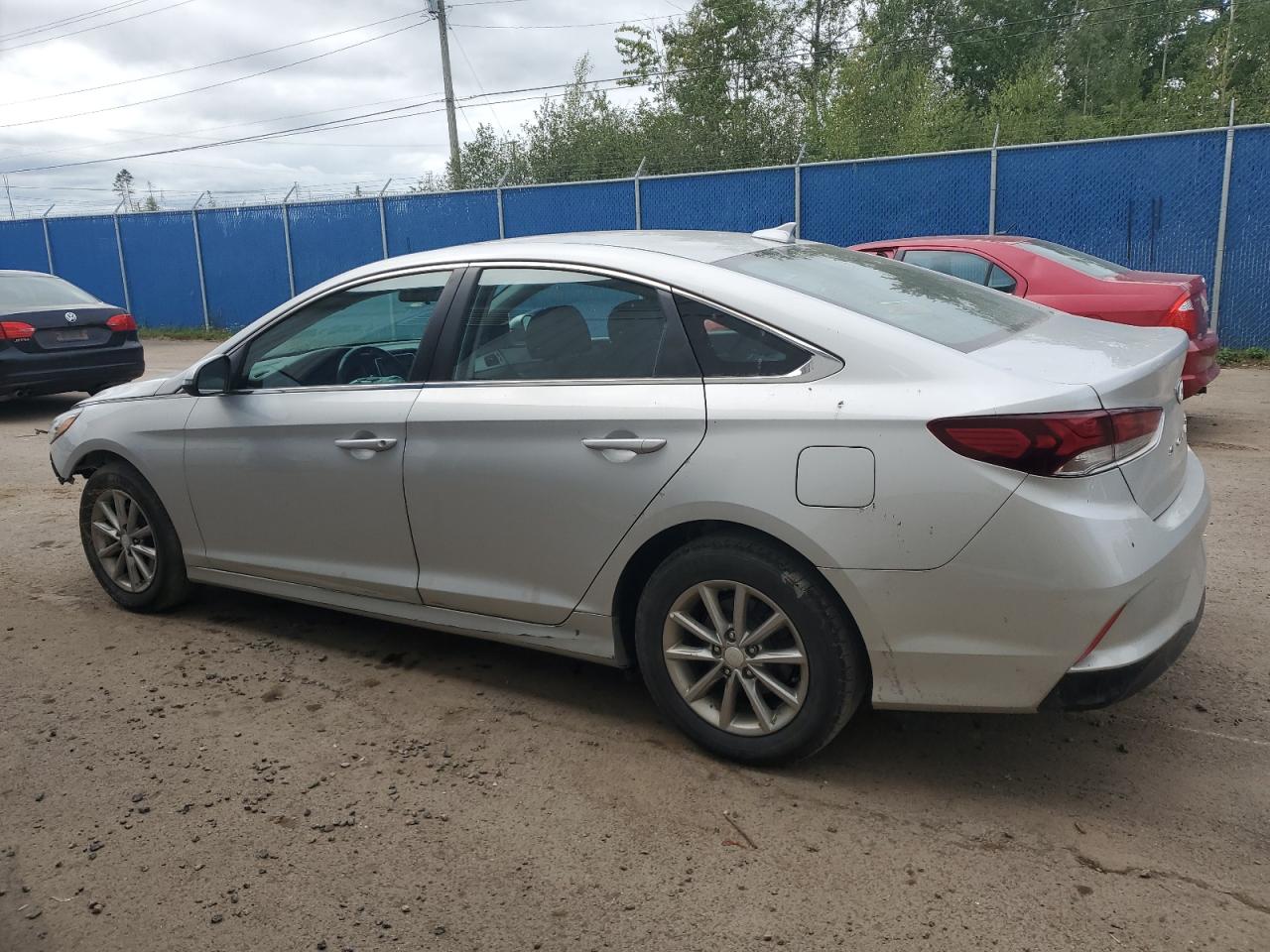 2018 Hyundai Sonata Se Silver vin: 5NPE24AF6JH703634