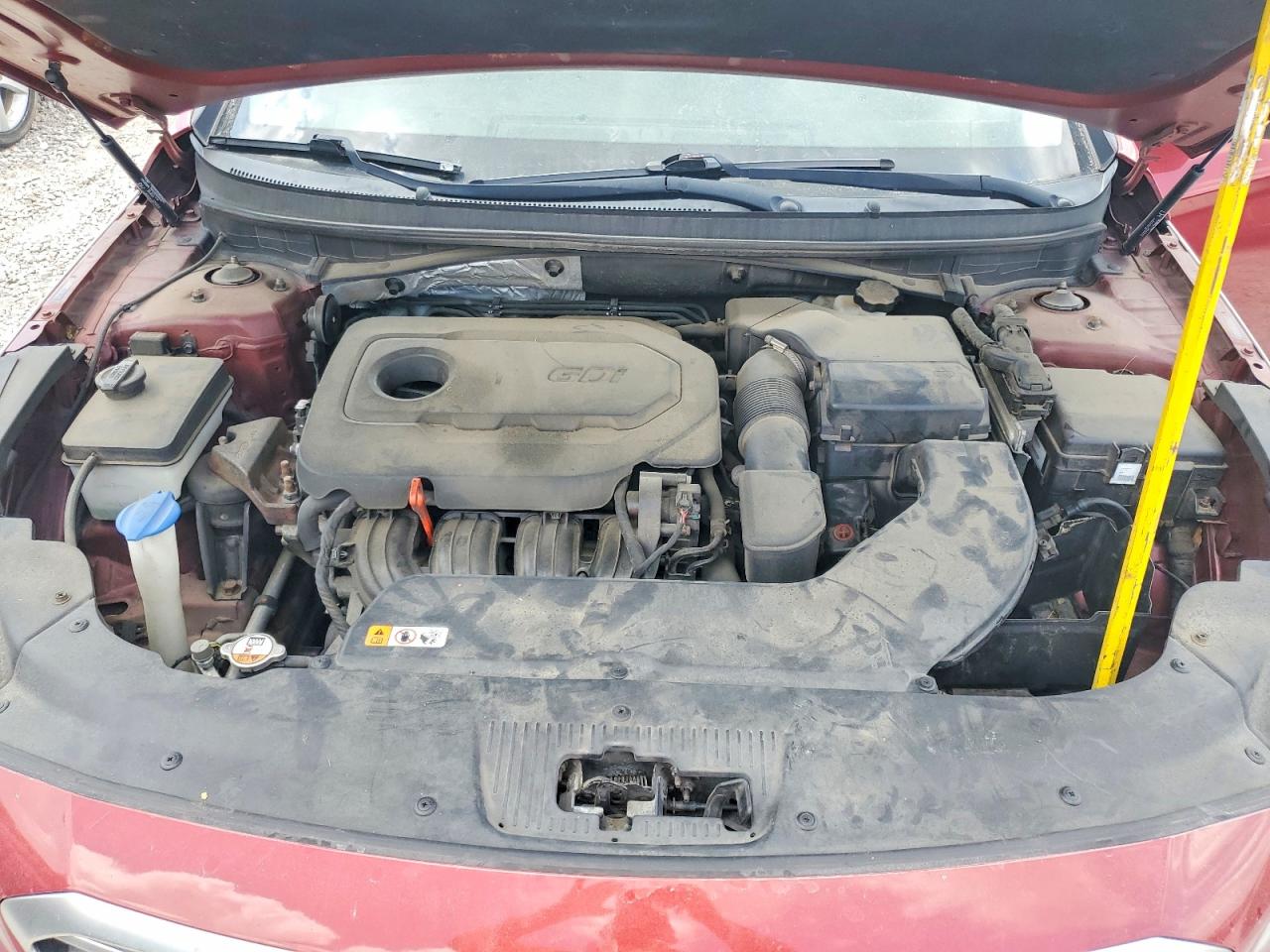 2015 Hyundai Sonata Se Maroon vin: 5NPE24AF7FH001989