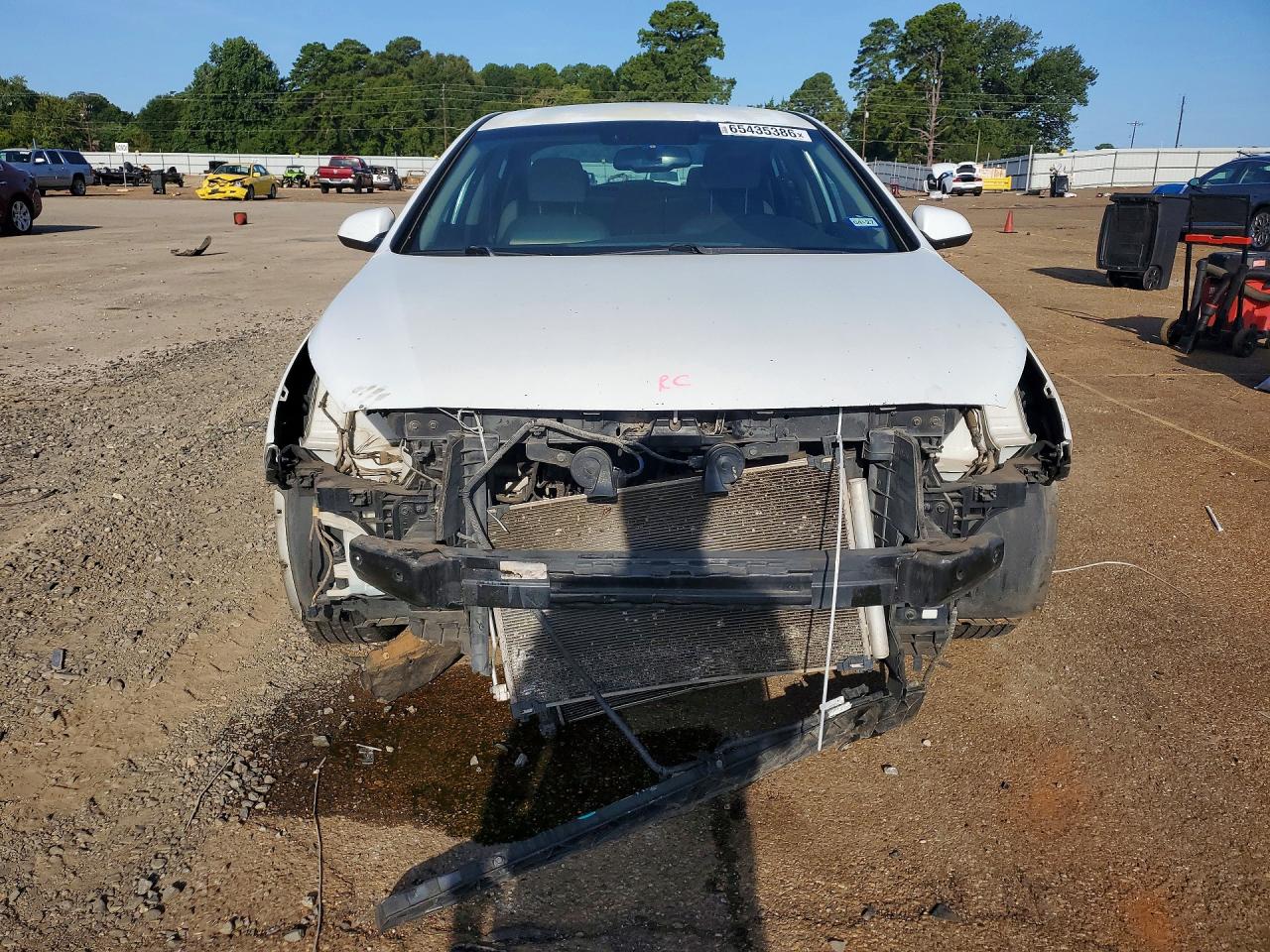 2015 Hyundai Sonata Se White vin: 5NPE24AF7FH004150