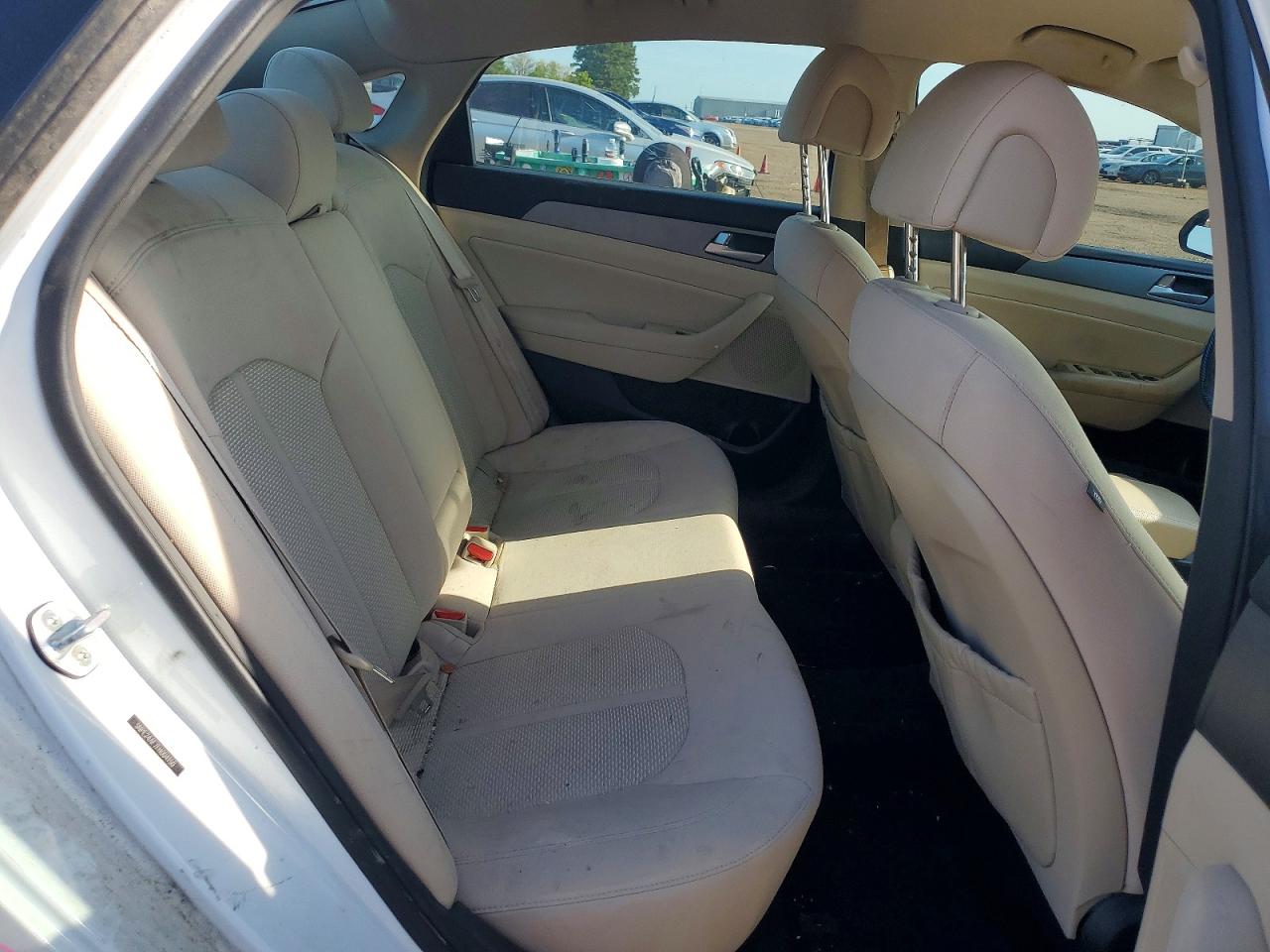 2015 Hyundai Sonata Se White vin: 5NPE24AF7FH004150